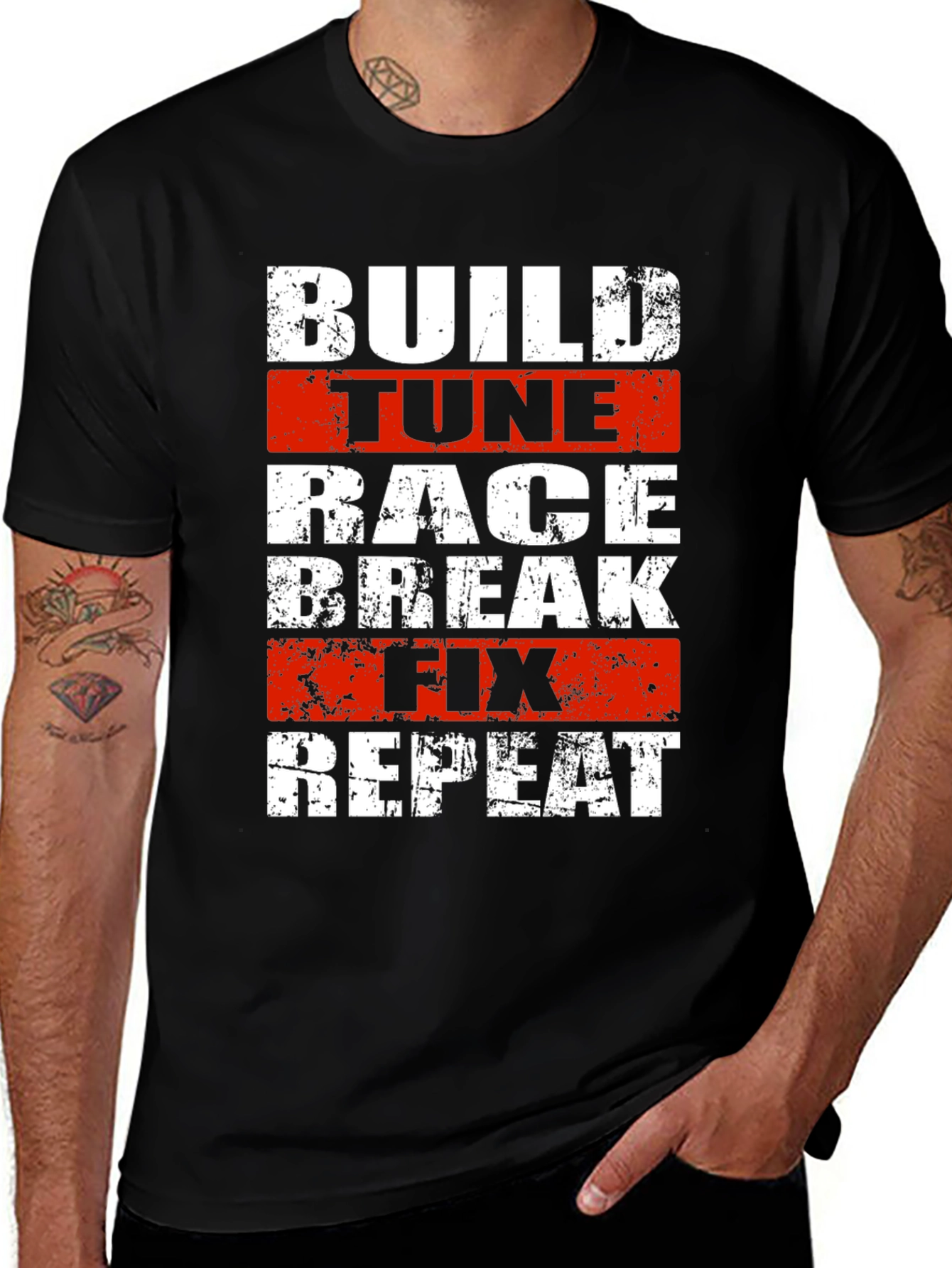 Build Tune Race T-Shirt