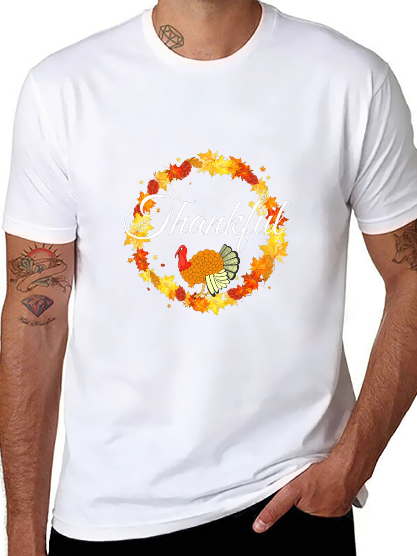 Thankful Turkey Graphic Tee