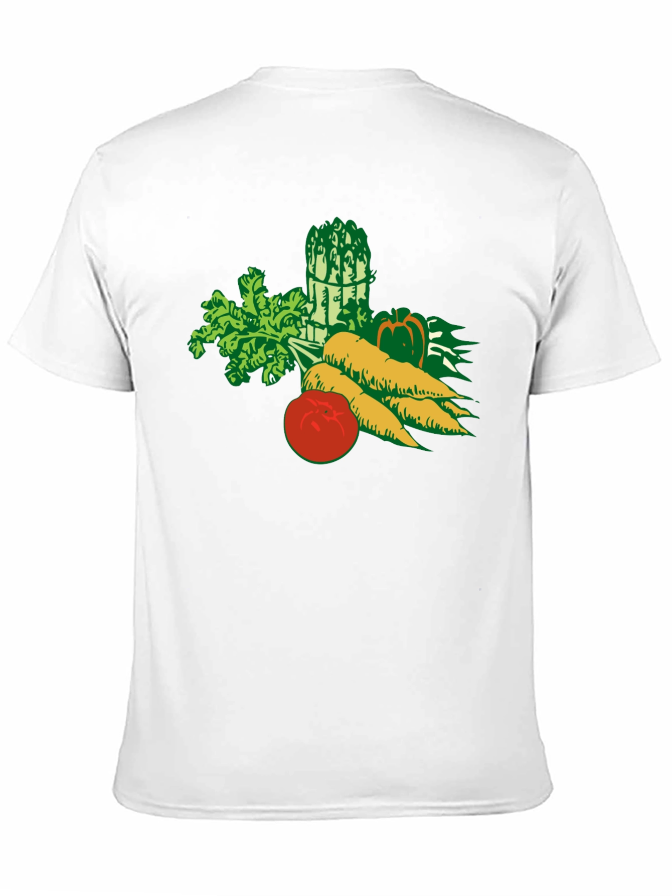 Vibrant Veggie Graphic Tee - Fresh & Fun Design