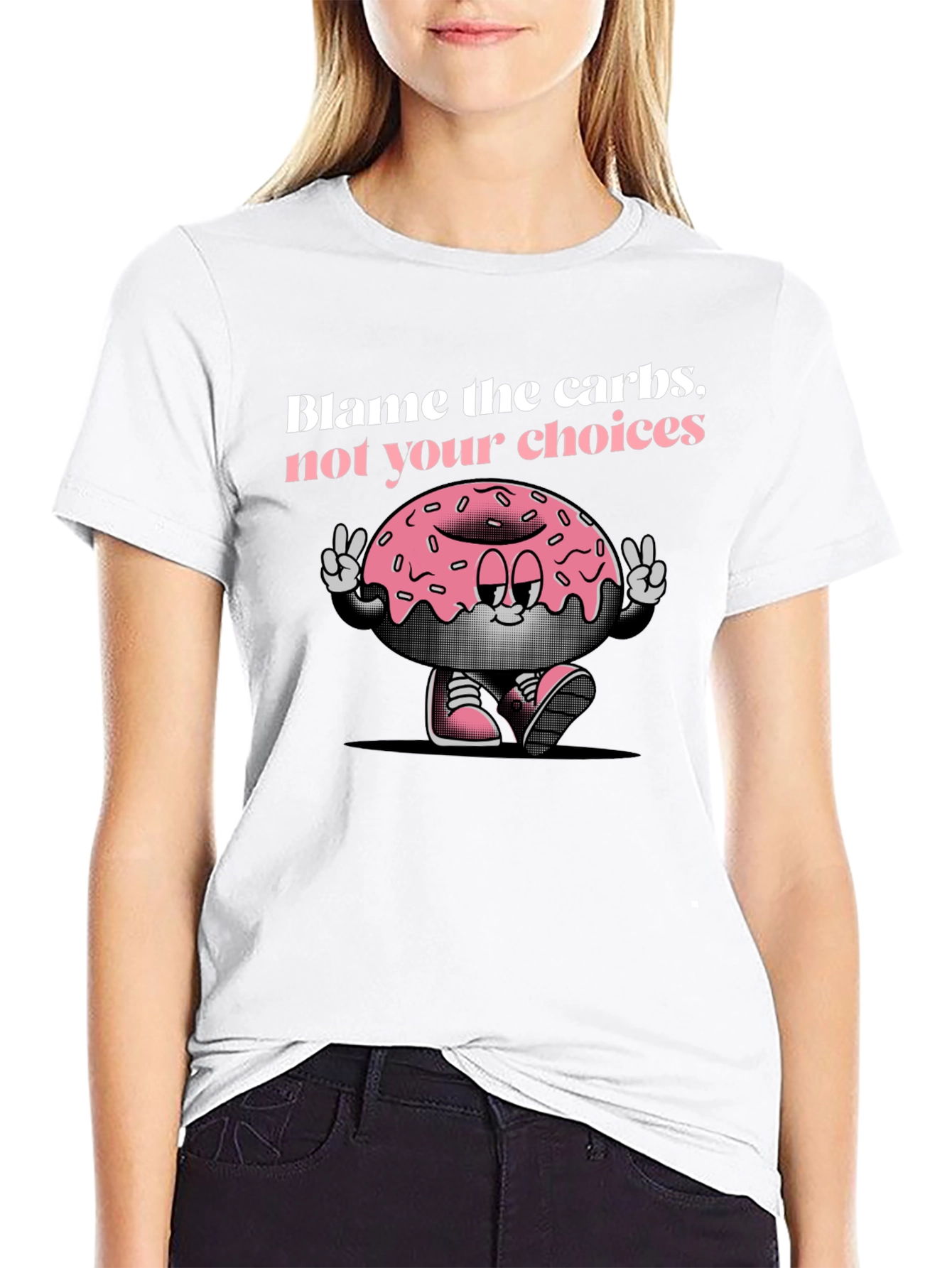 Blame the Carbs Graphic T-Shirt