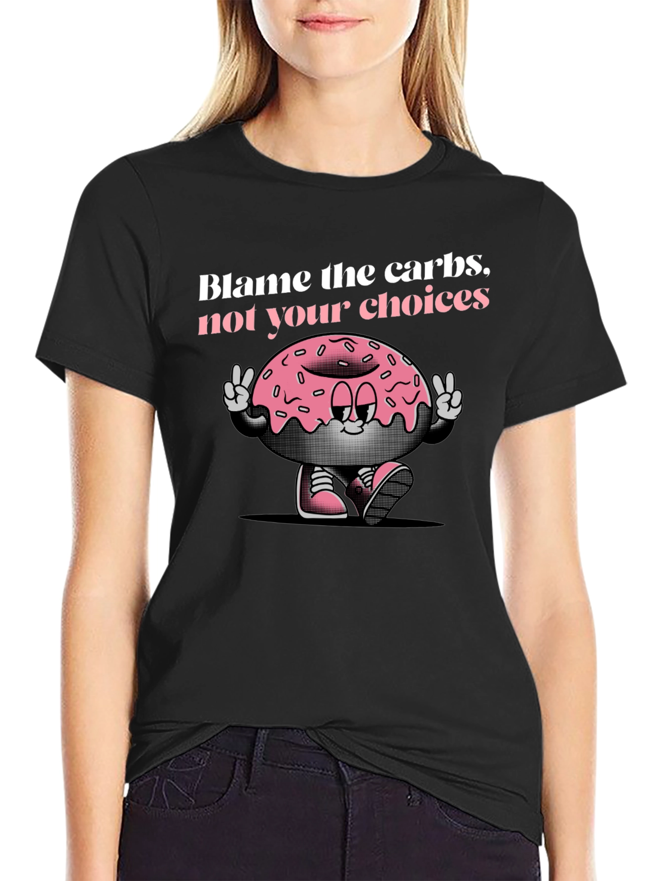 Blame the Carbs Graphic T-Shirt