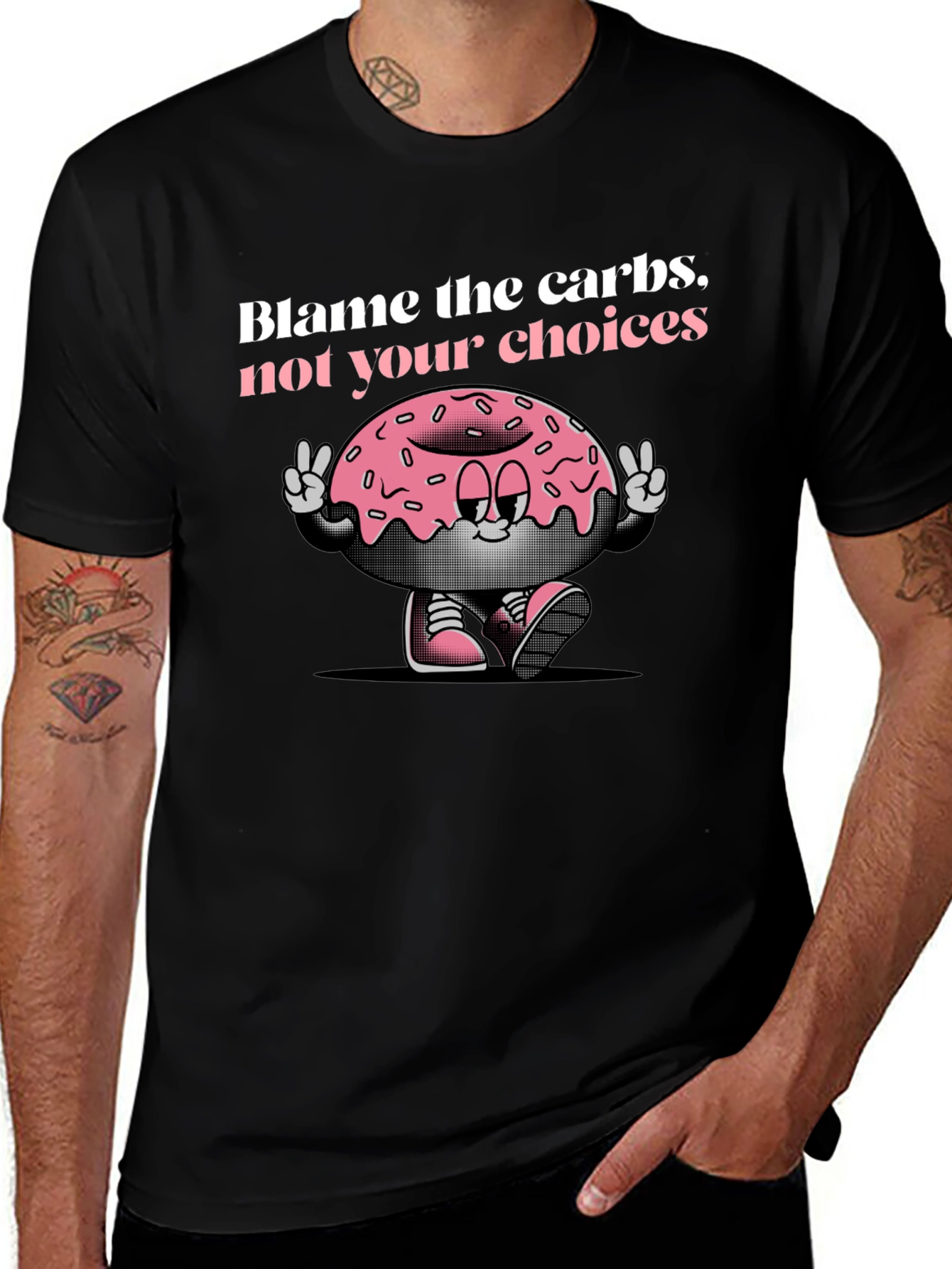 Blame the Carbs Graphic T-Shirt