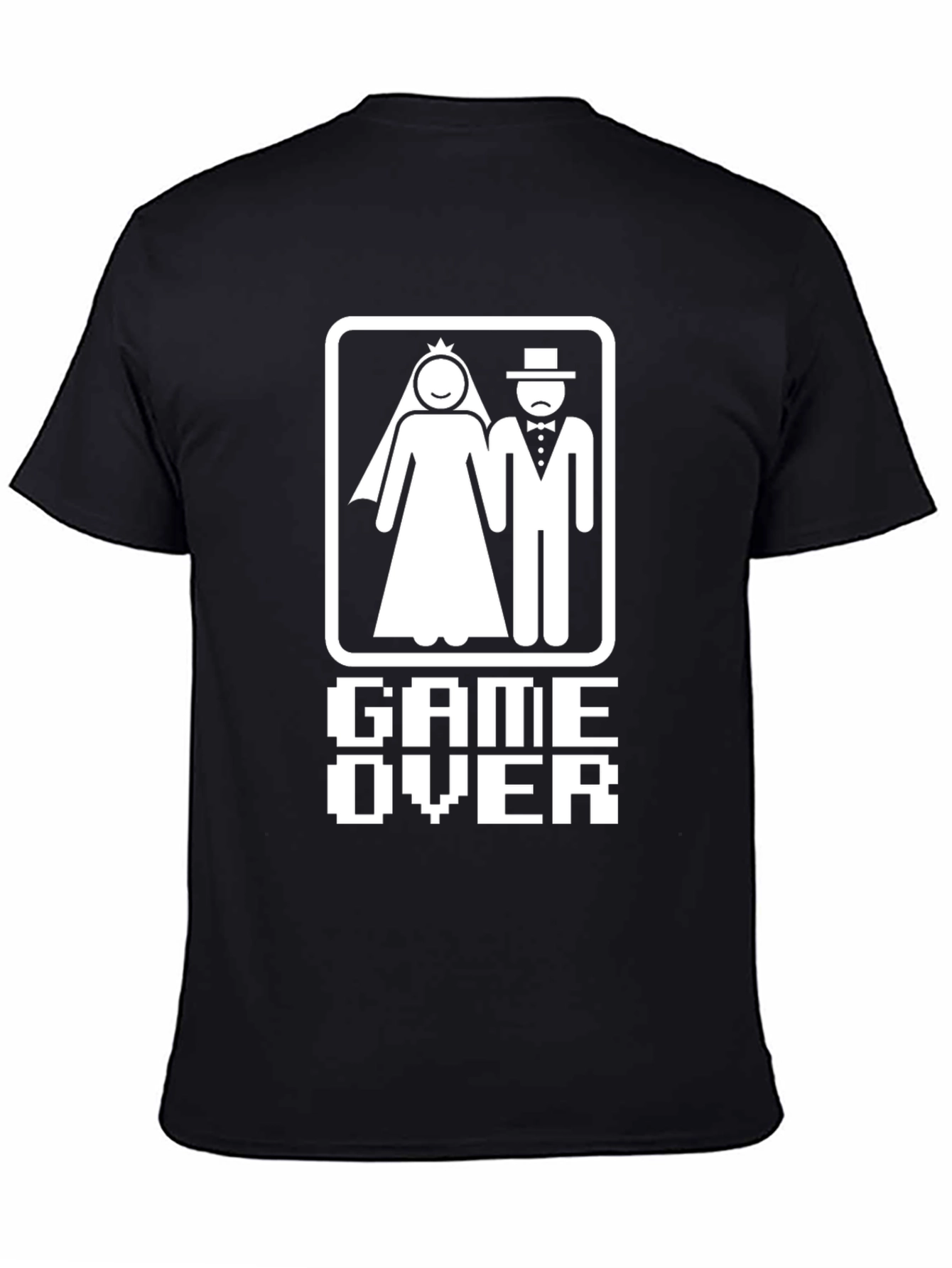 Game Over Wedding T-Shirt Funny Bachelor Party Tee