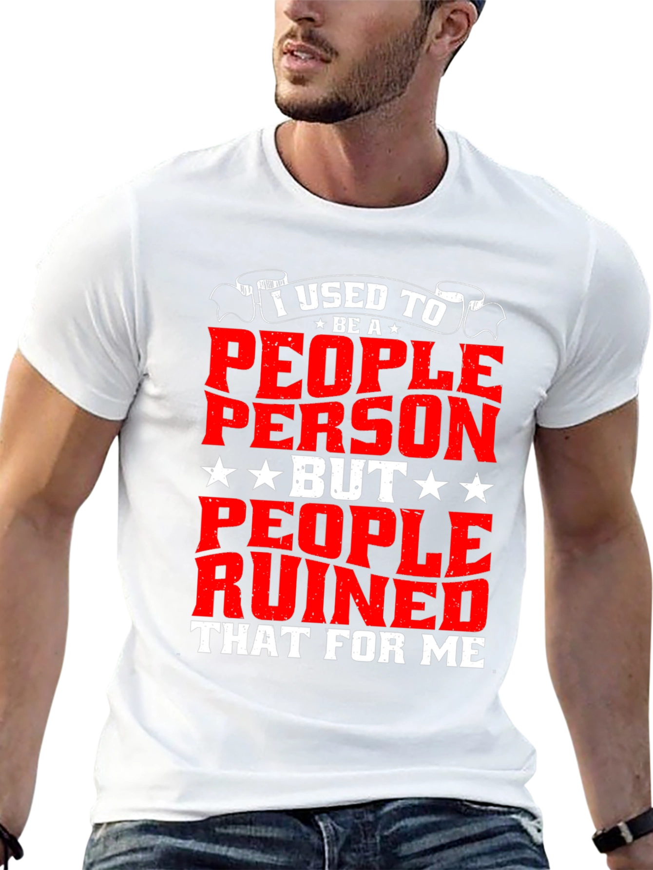 Funny I Used to Be a People Person T-Shirt