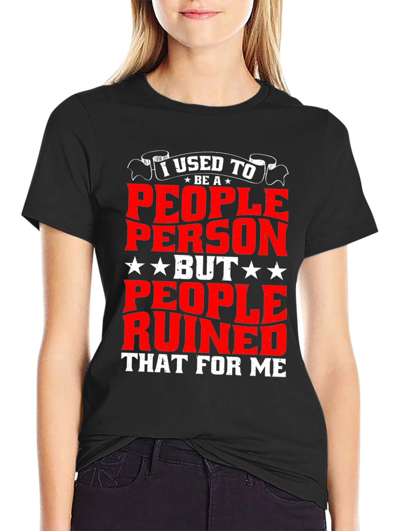 Funny I Used to Be a People Person T-Shirt