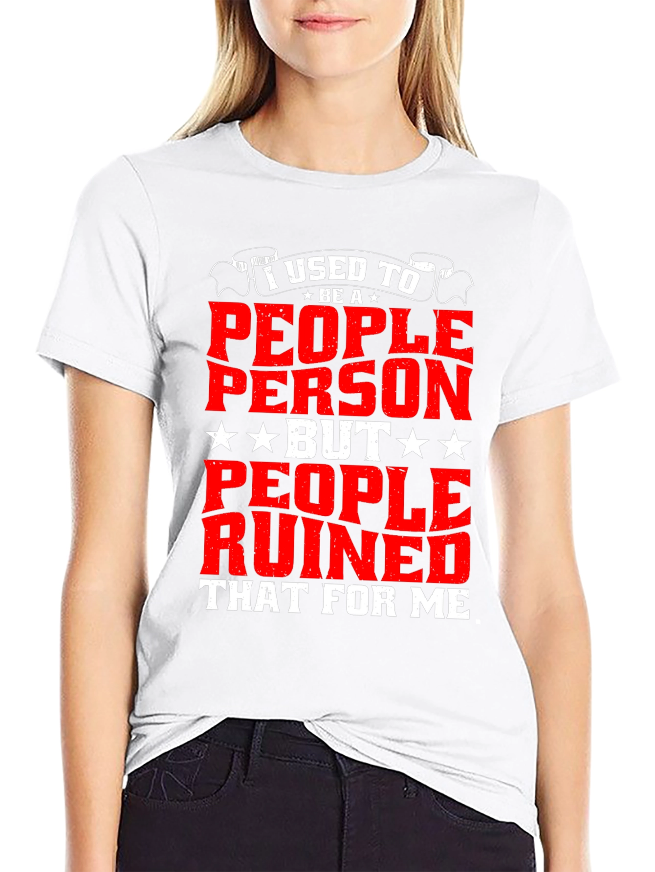 Funny I Used to Be a People Person T-Shirt