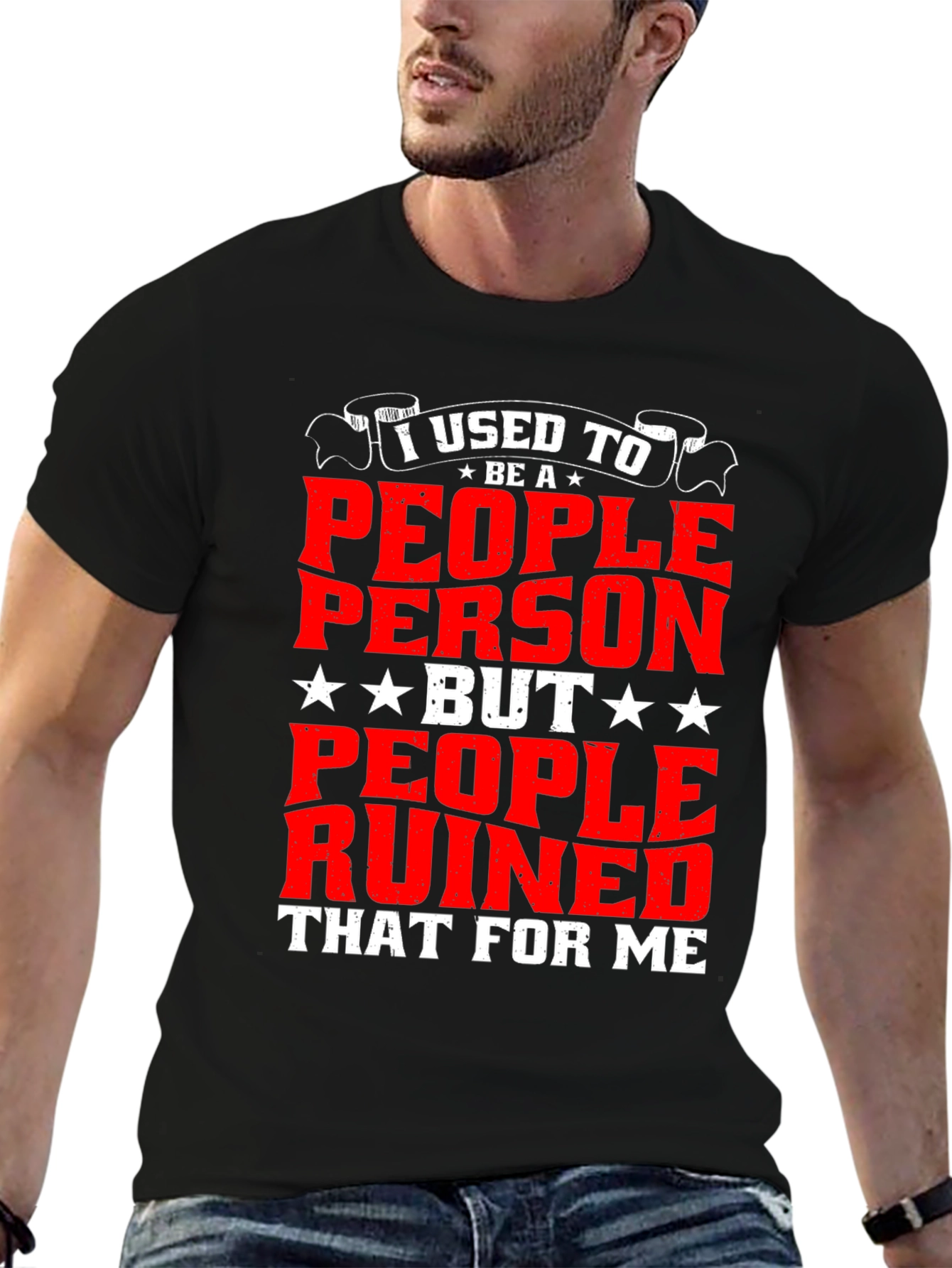 Funny I Used to Be a People Person T-Shirt