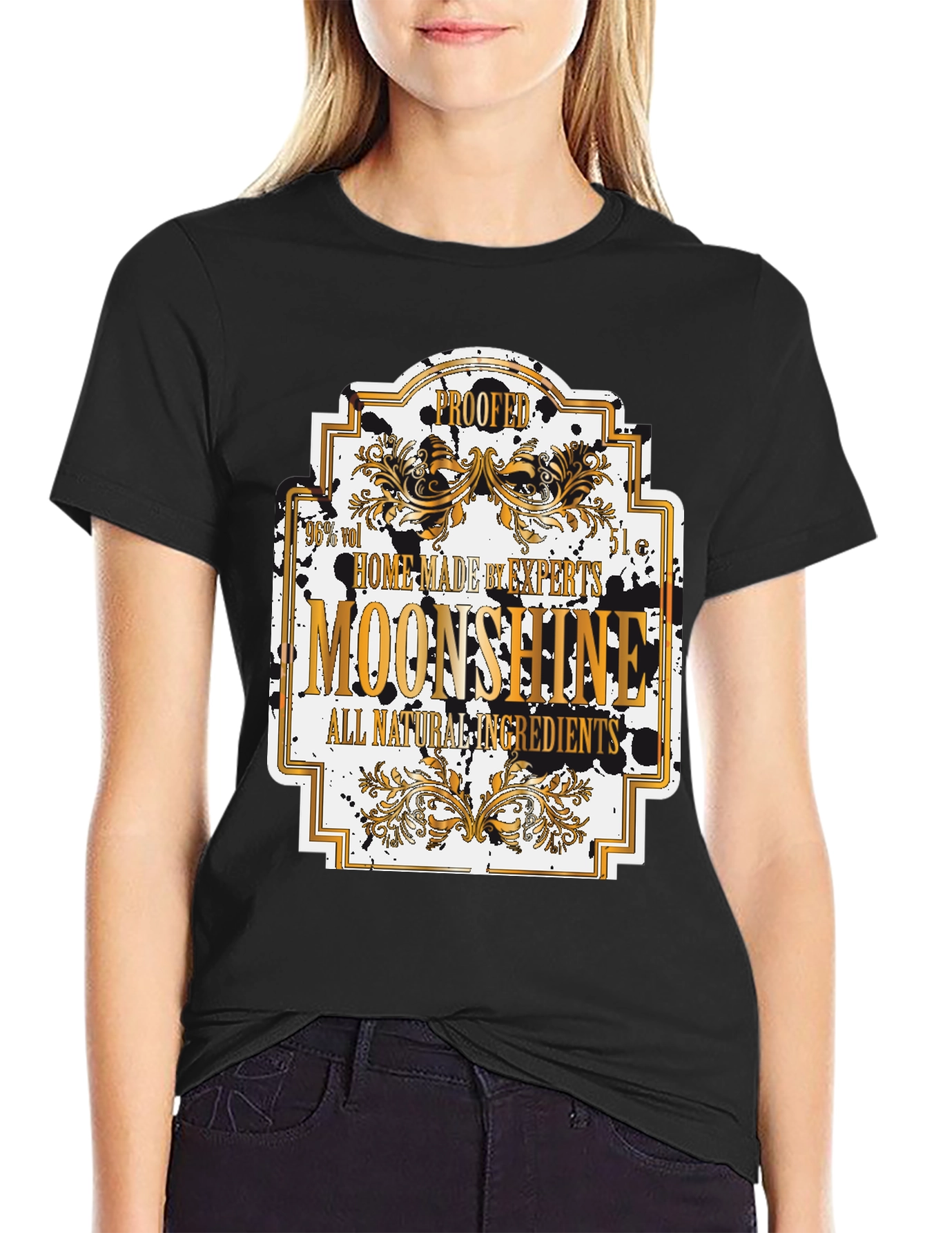 Moonshine Graphic T-Shirt - Premium Quality Tee