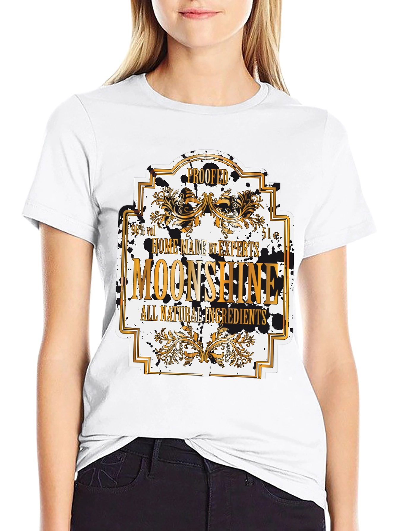 Moonshine Graphic T-Shirt - Premium Quality Tee