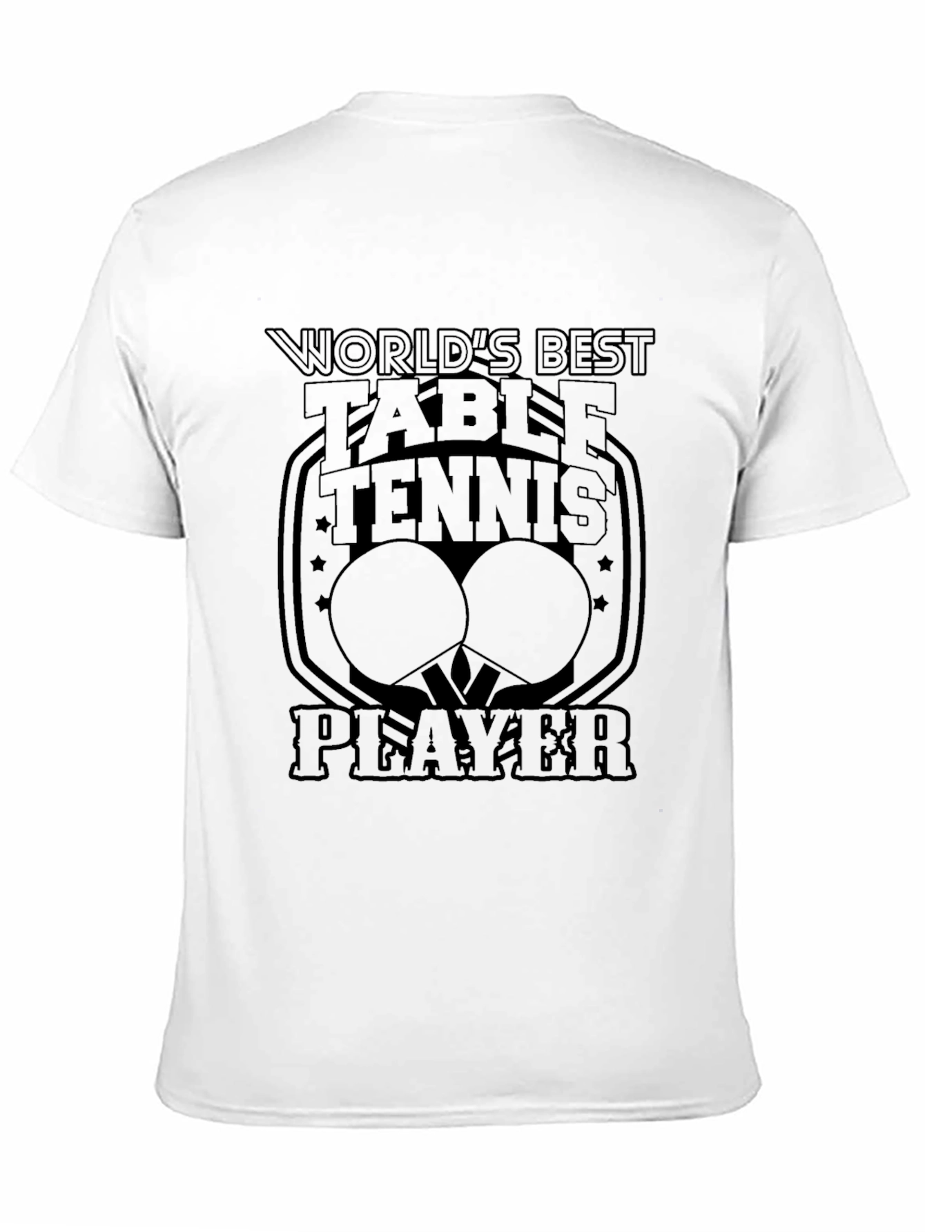 Worlds Best Table Tennis Player Graphic Tee