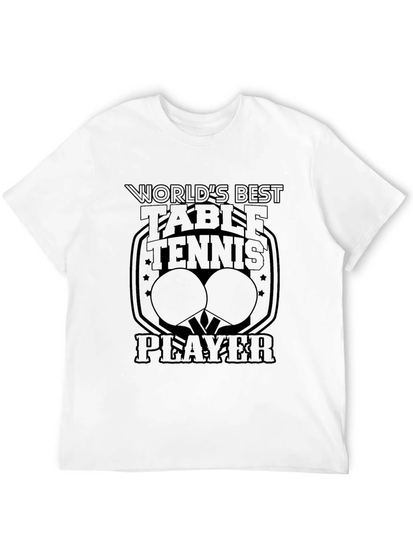 Worlds Best Table Tennis Player Graphic Tee