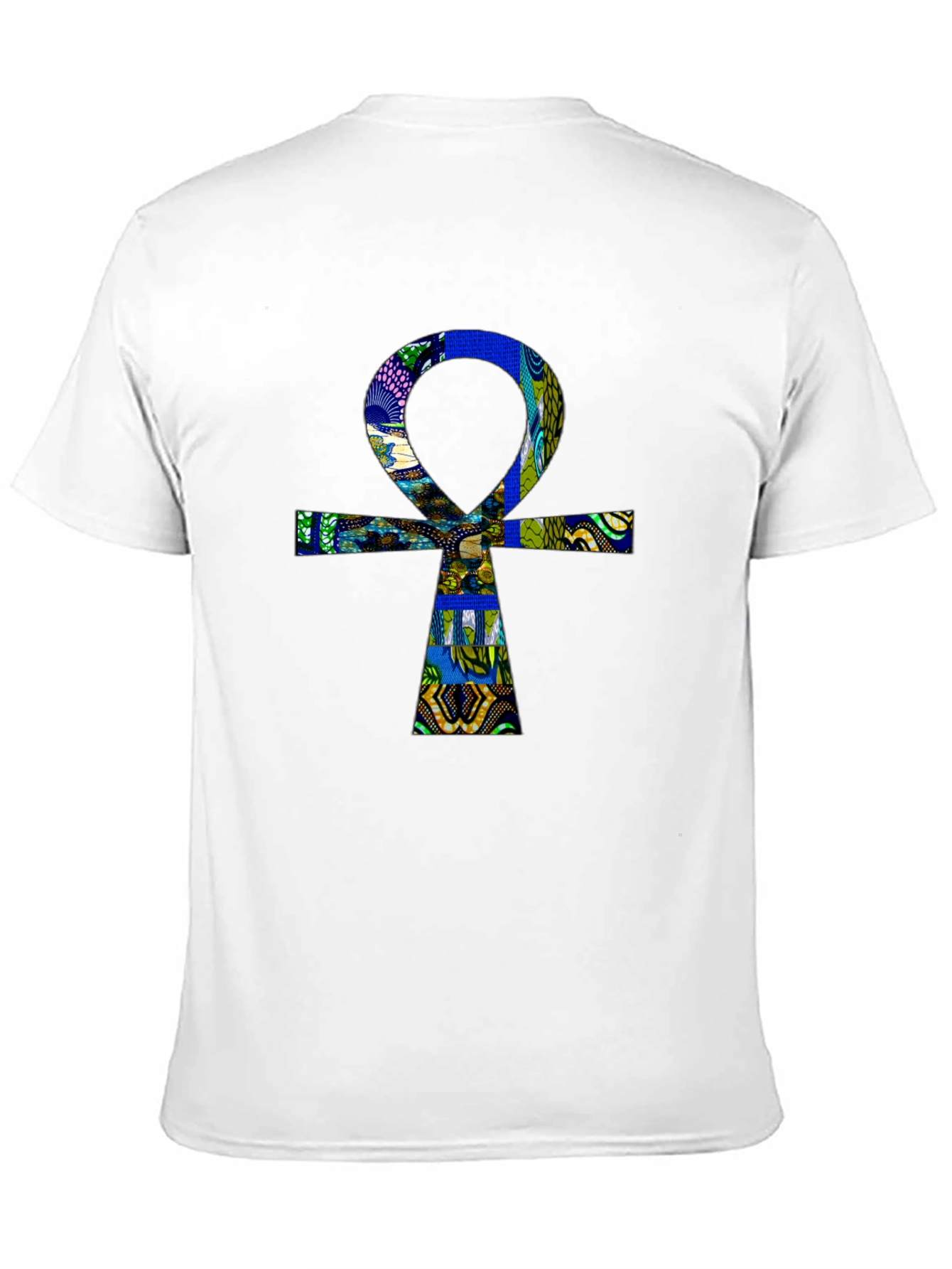 Ankh T-Shirt - Black Cotton Graphic Tee