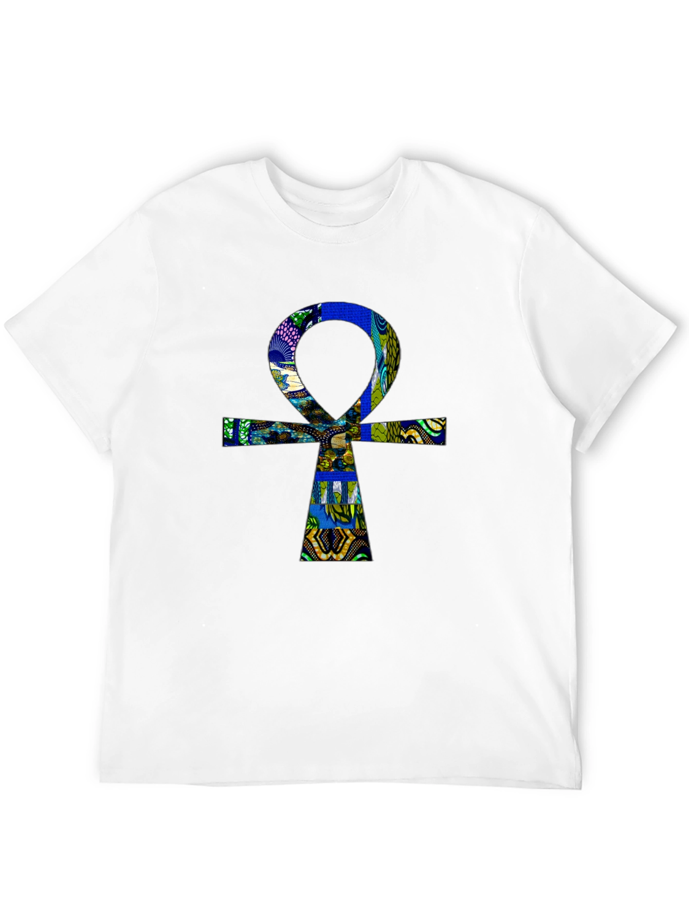 Ankh T-Shirt - Black Cotton Graphic Tee