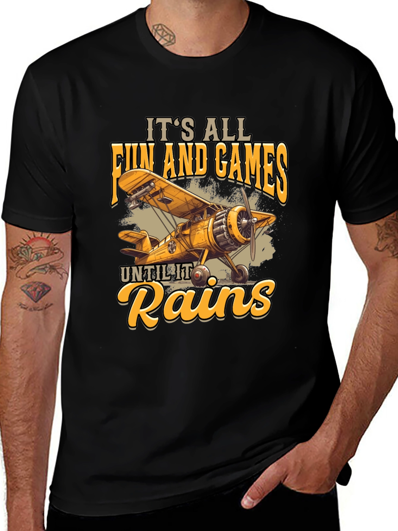 Its All Fun and Games Until It Rains T-Shirt