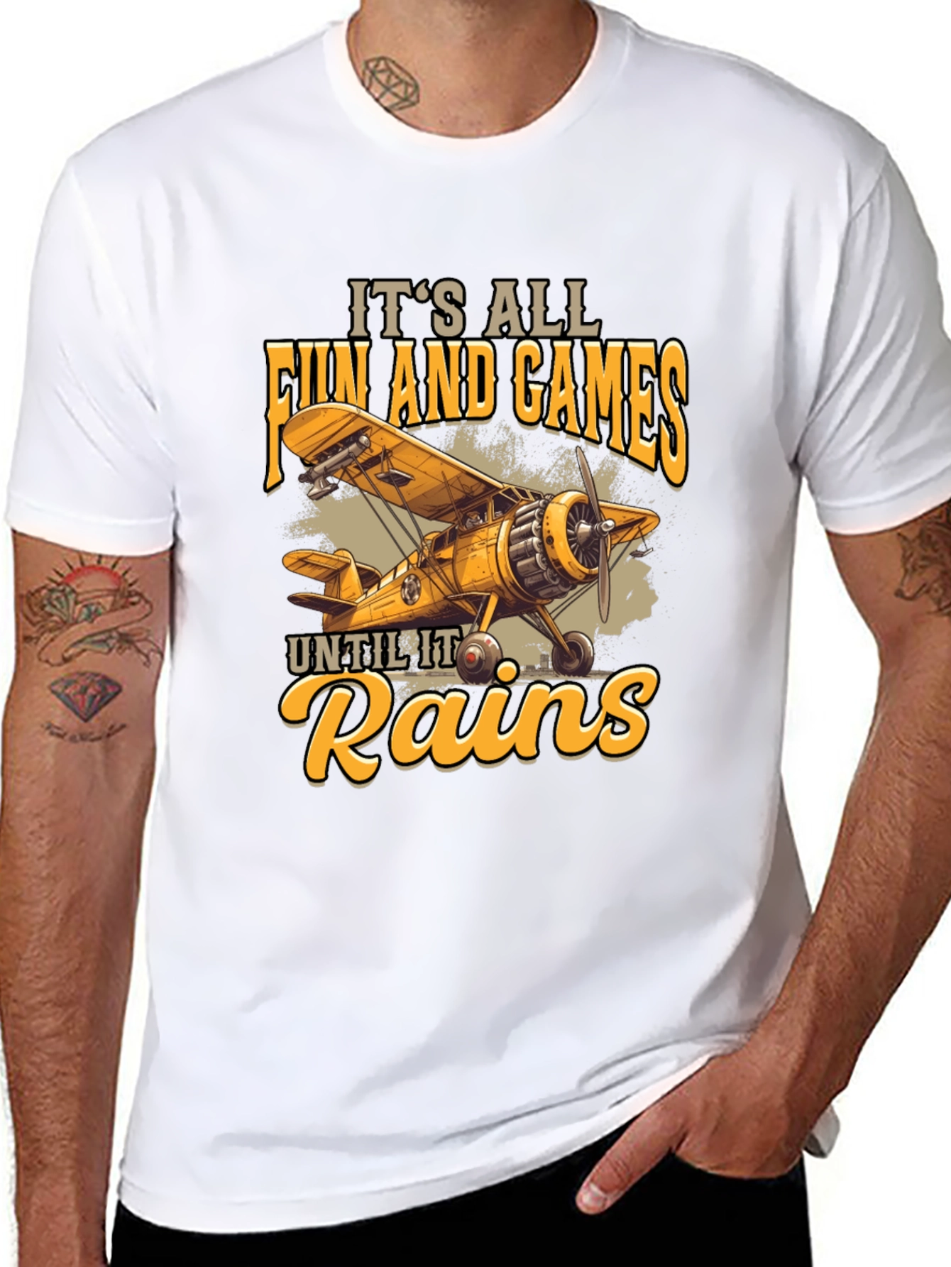 Its All Fun and Games Until It Rains T-Shirt