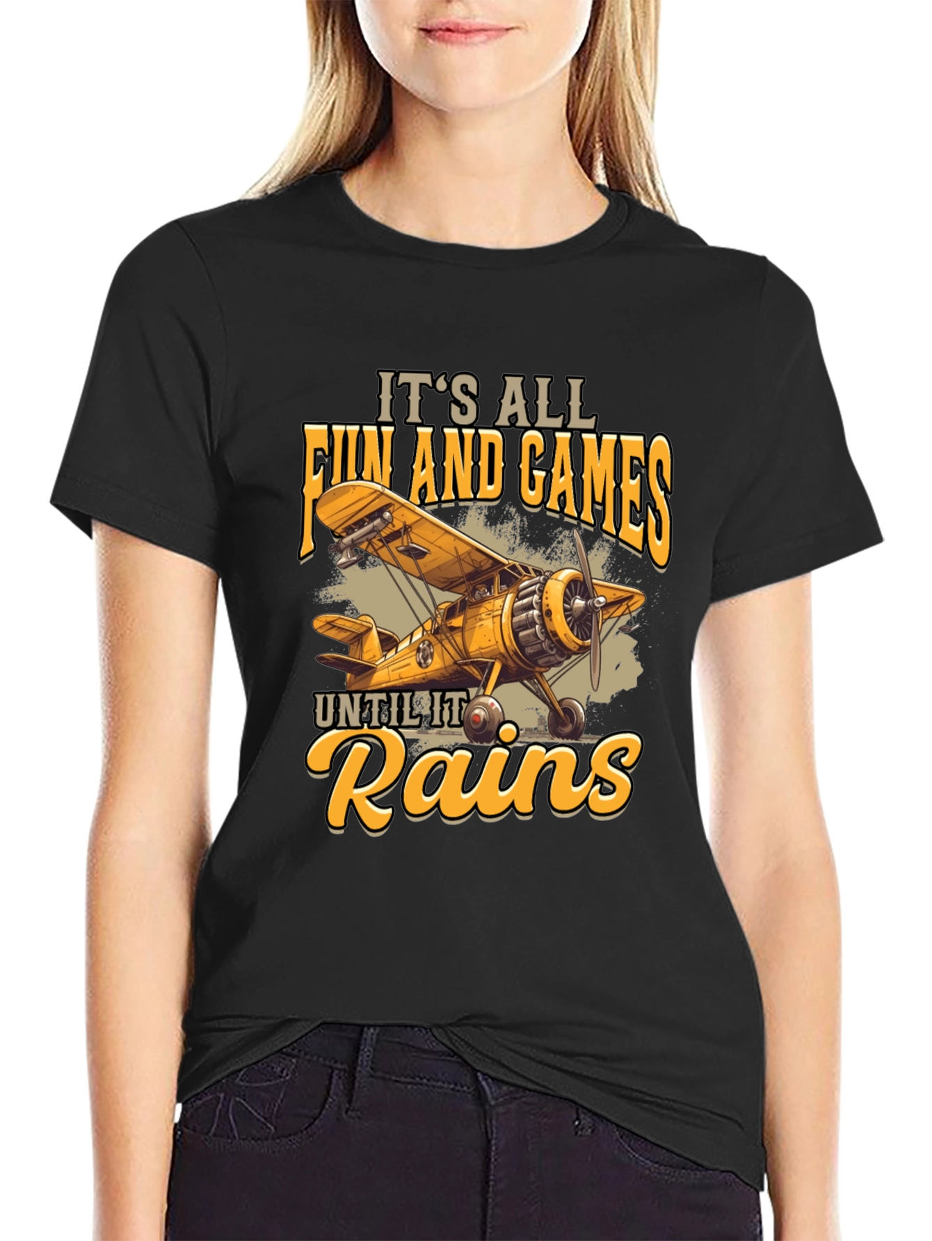 Its All Fun and Games Until It Rains T-Shirt