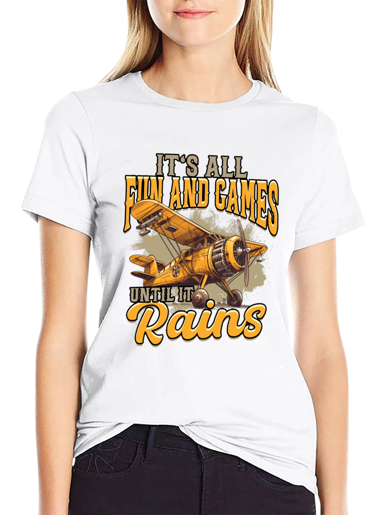 Its All Fun and Games Until It Rains T-Shirt