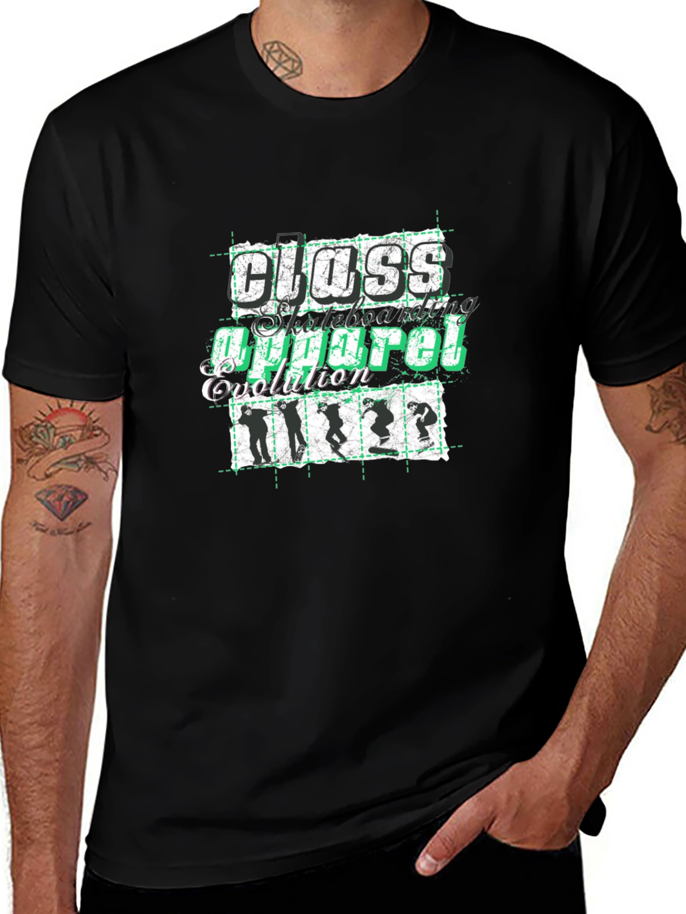 Class Apparel Evolution Skateboarding T-Shirt