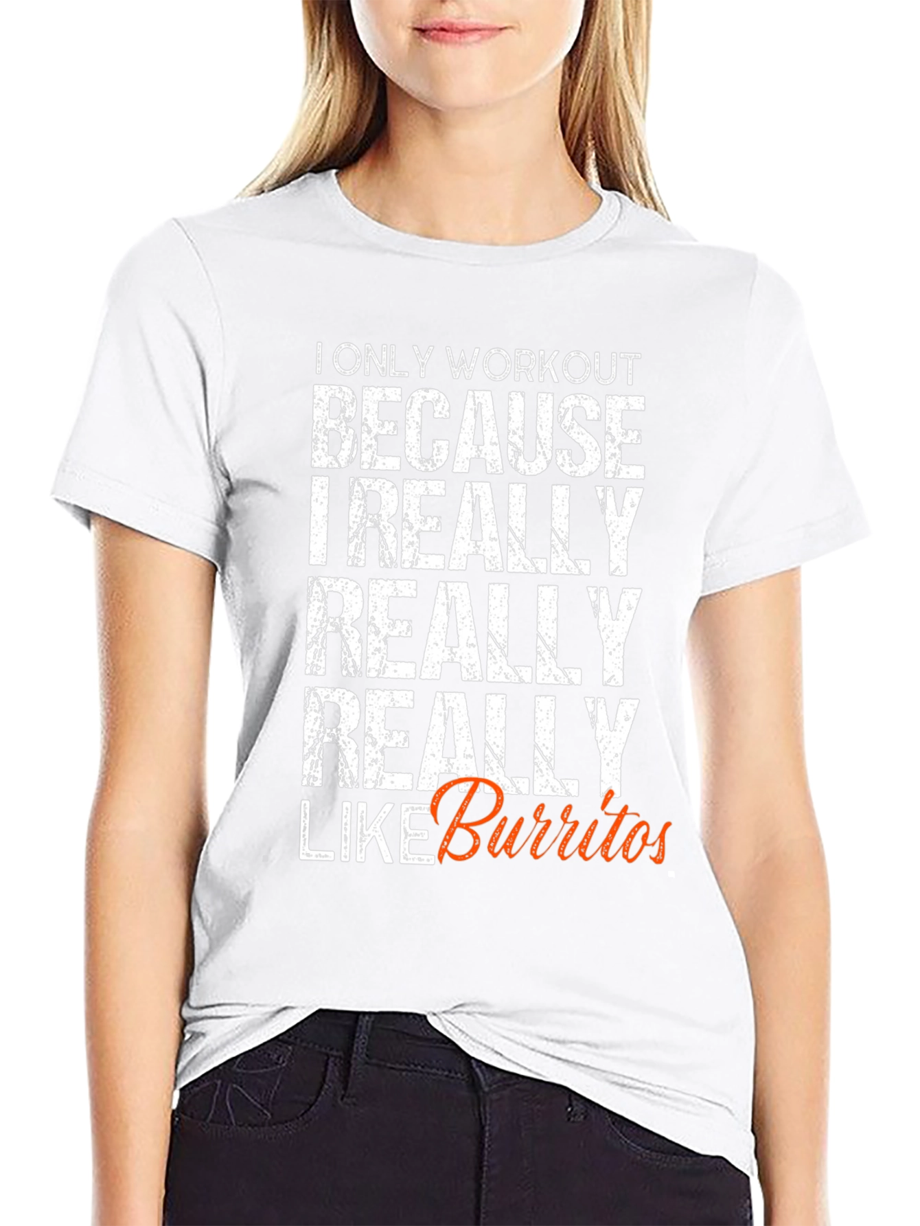 Workout for Burritos Funny T-Shirt