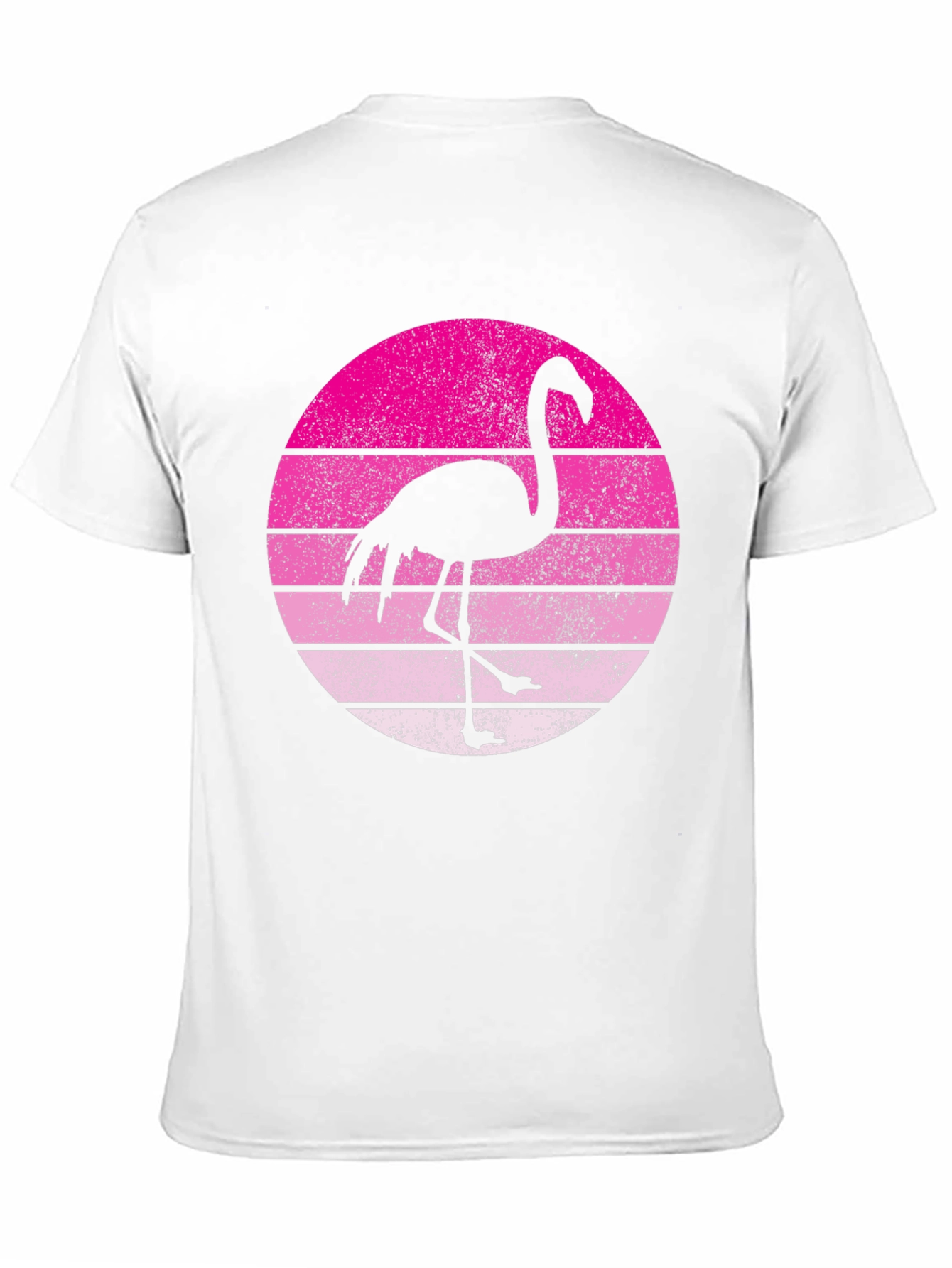 Retro Flamingo Graphic Tee - Stylish Summer T-Shirt