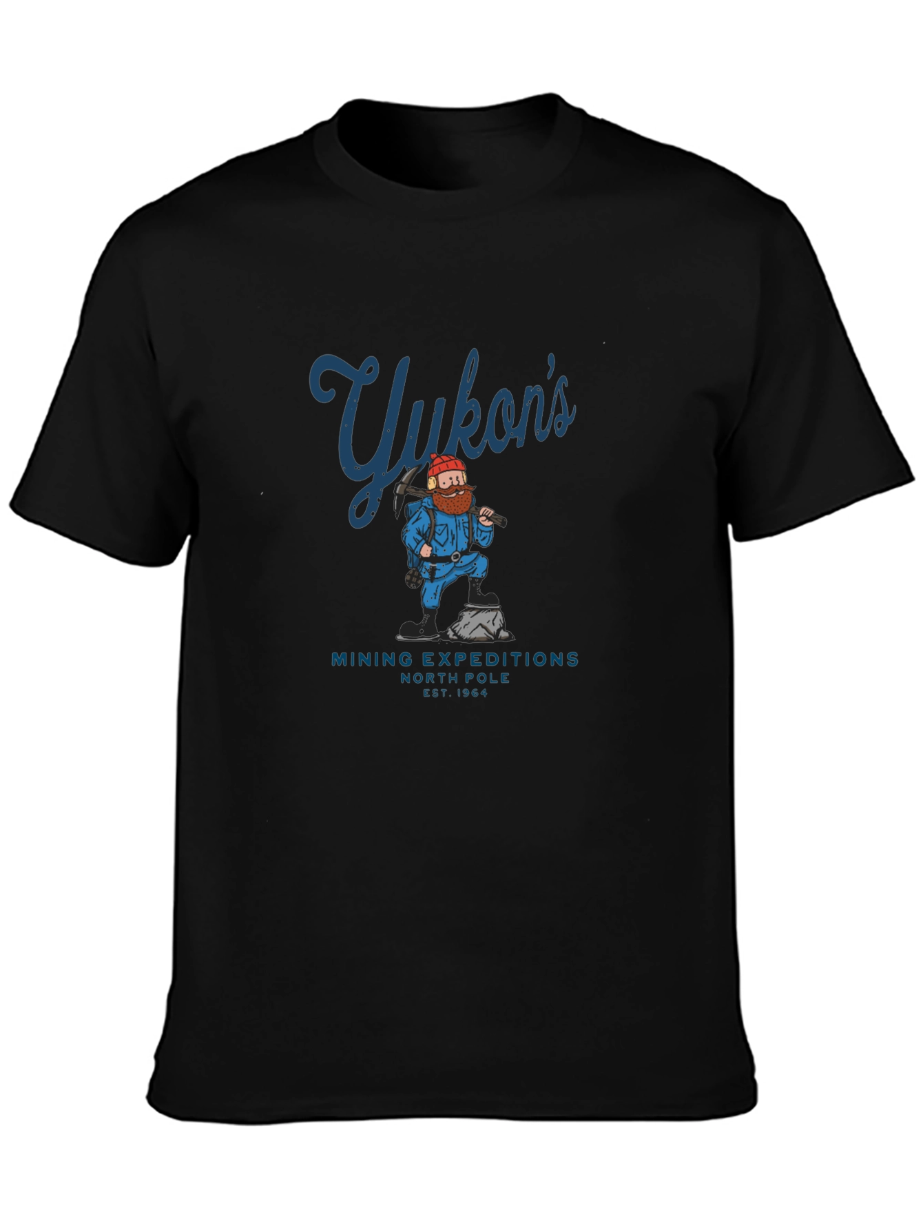 Yukons Mining Expeditions Black T-Shirt