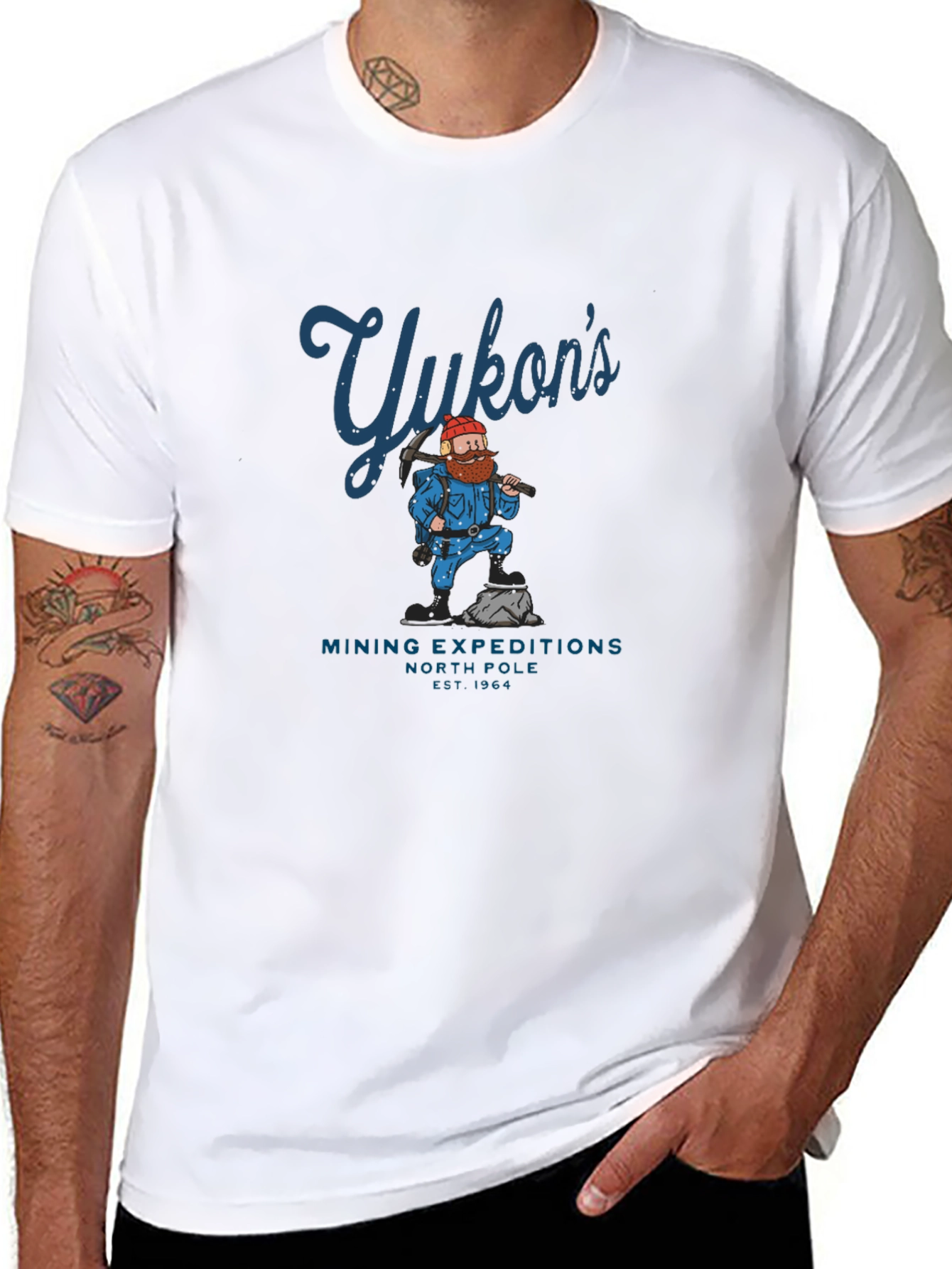 Yukons Mining Expeditions Black T-Shirt