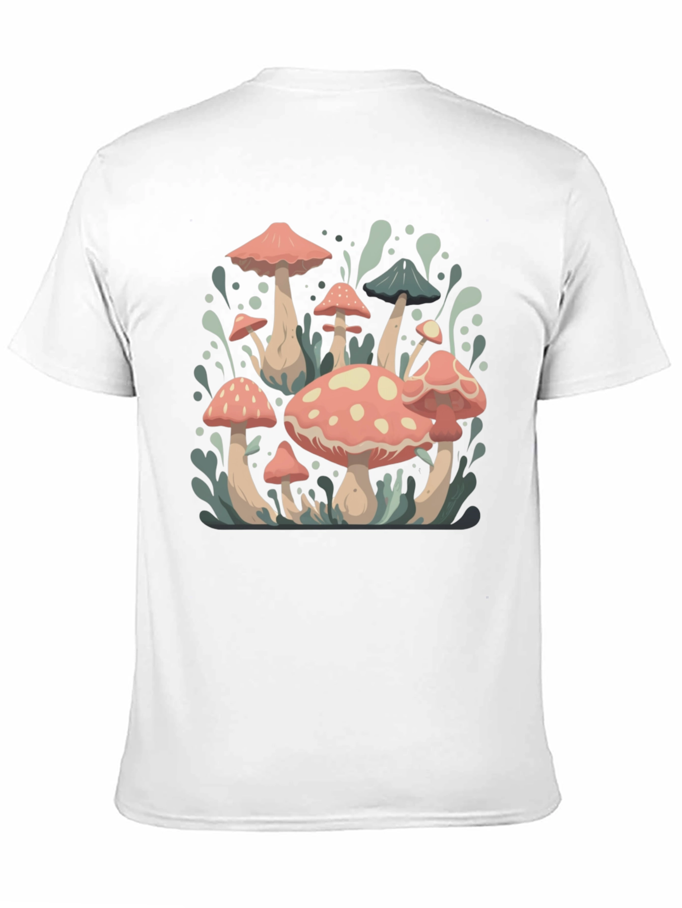 Mushroom T-Shirt - Retro Toadstool Design
