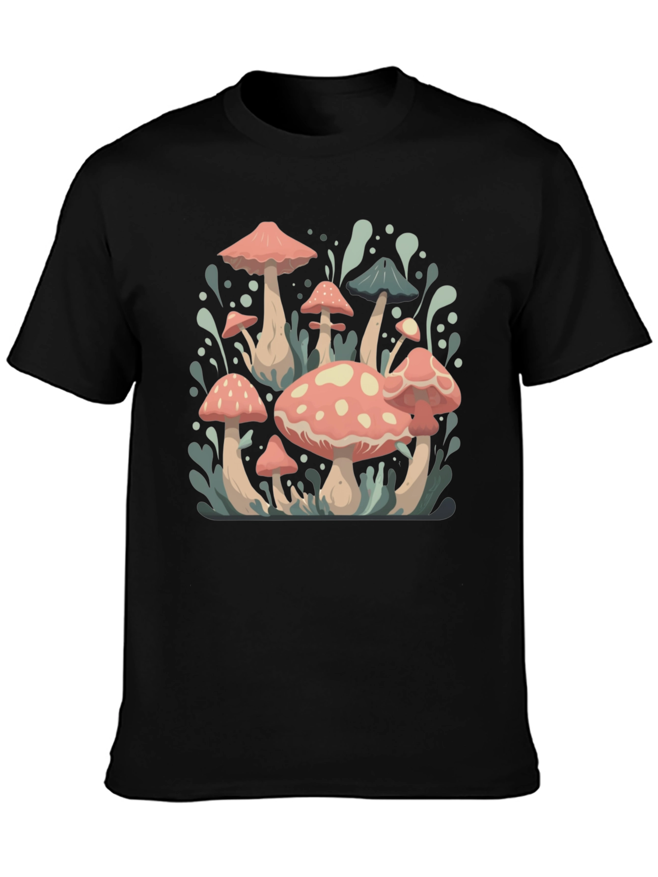 Mushroom T-Shirt - Retro Toadstool Design