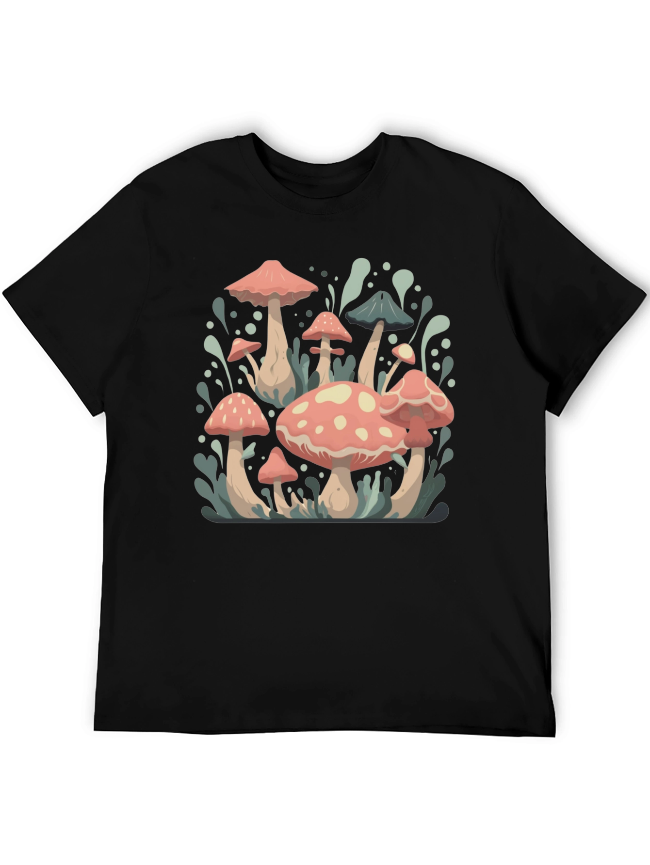 Mushroom T-Shirt - Retro Toadstool Design