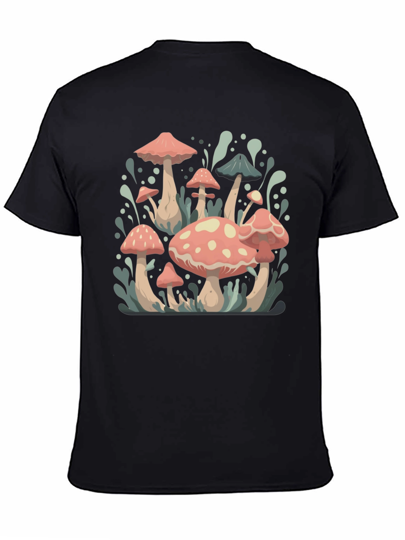 Mushroom T-Shirt - Retro Toadstool Design