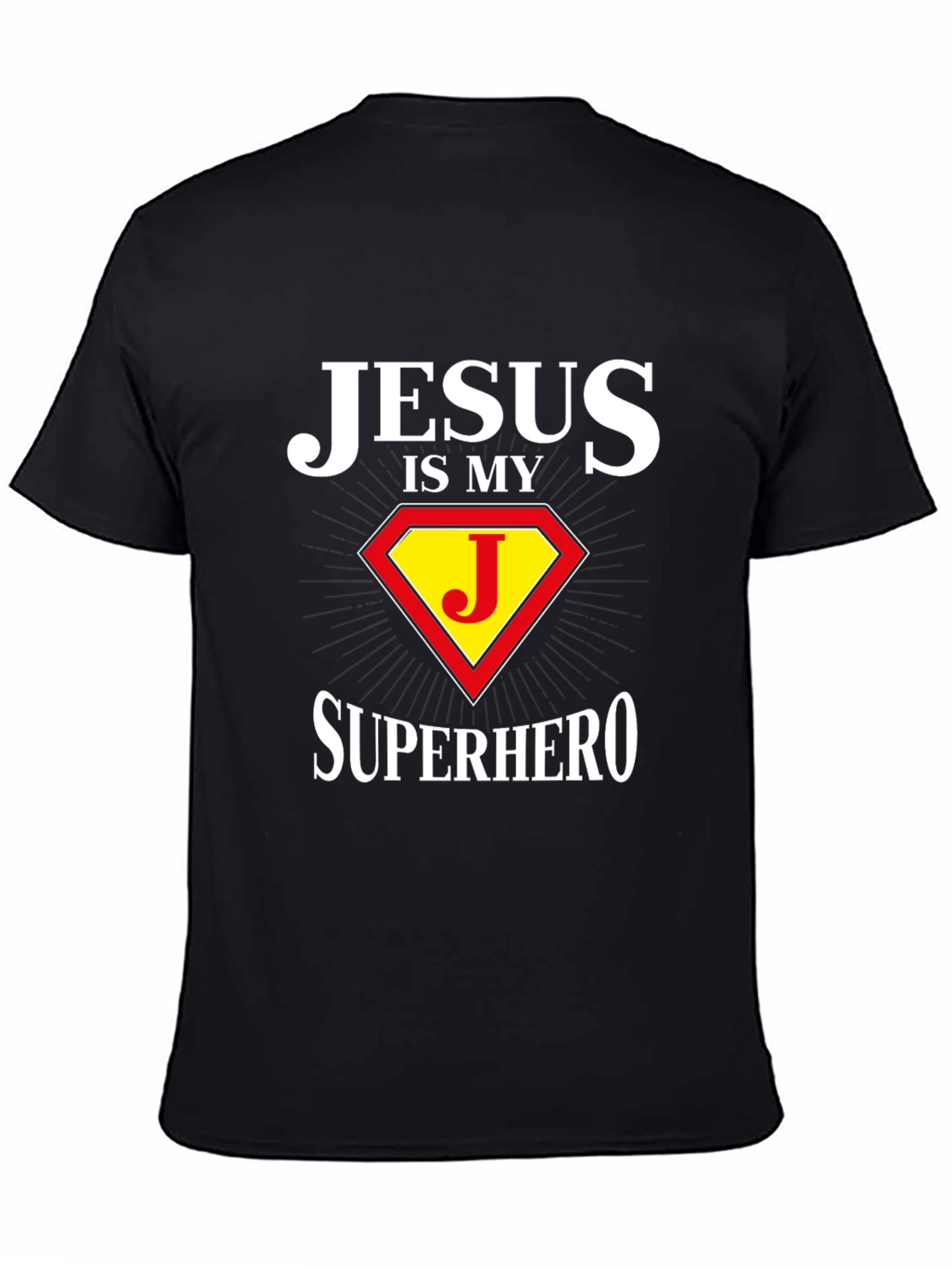 Jesus is My Superhero Graphic T-Shirt