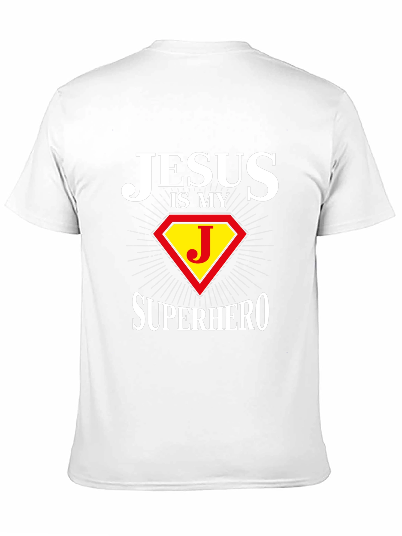 Jesus is My Superhero Graphic T-Shirt