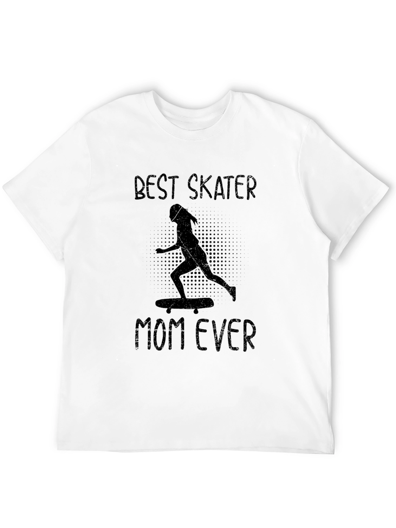 Best Skater Mom Ever T-Shirt - Black