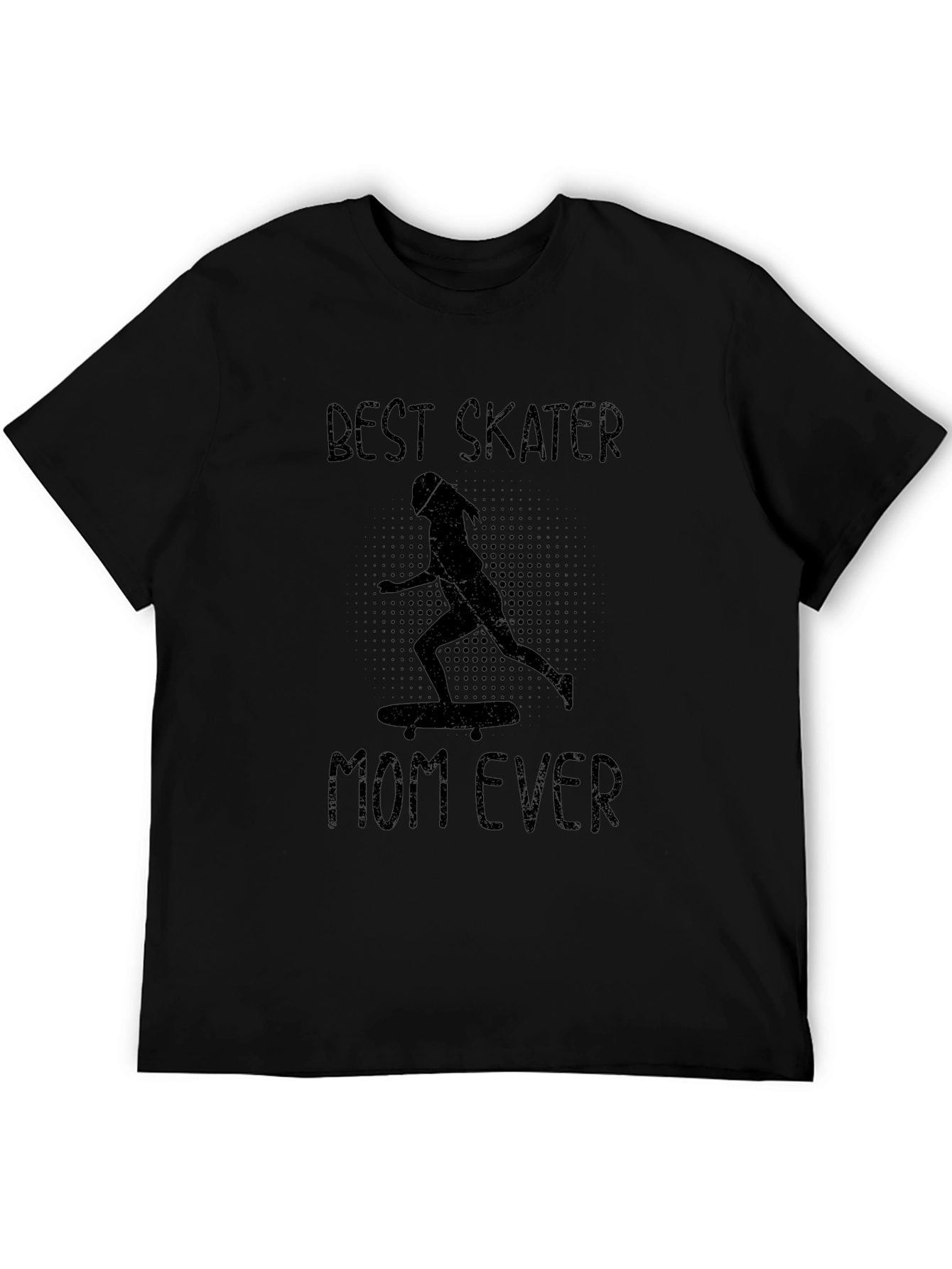 Best Skater Mom Ever T-Shirt - Black