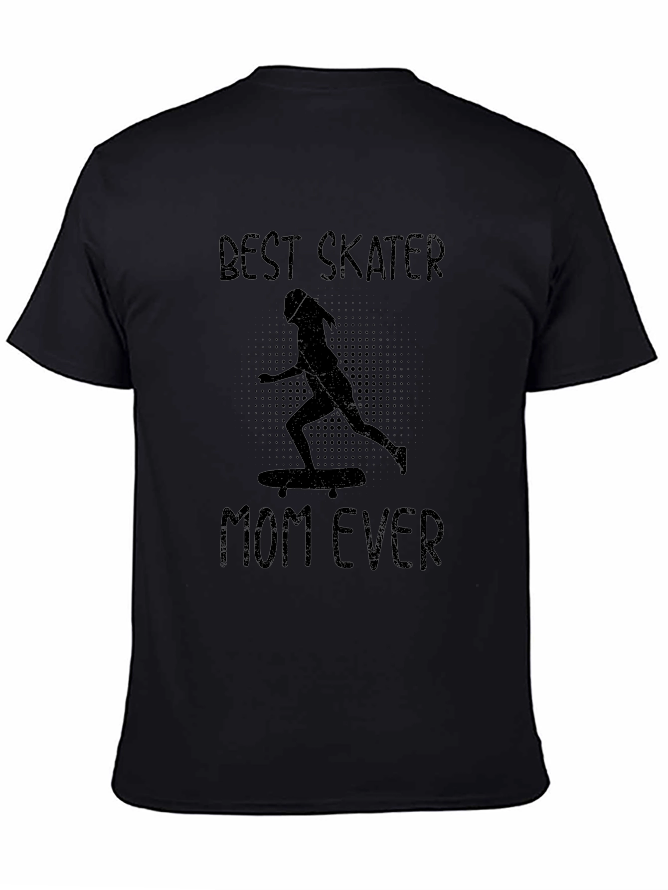 Best Skater Mom Ever T-Shirt - Black