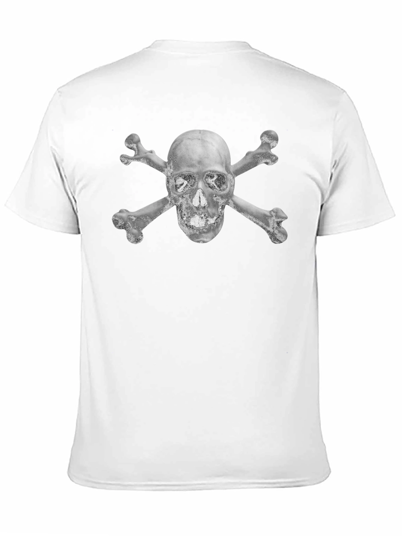 Skull & Crossbones Graphic Tee - Black