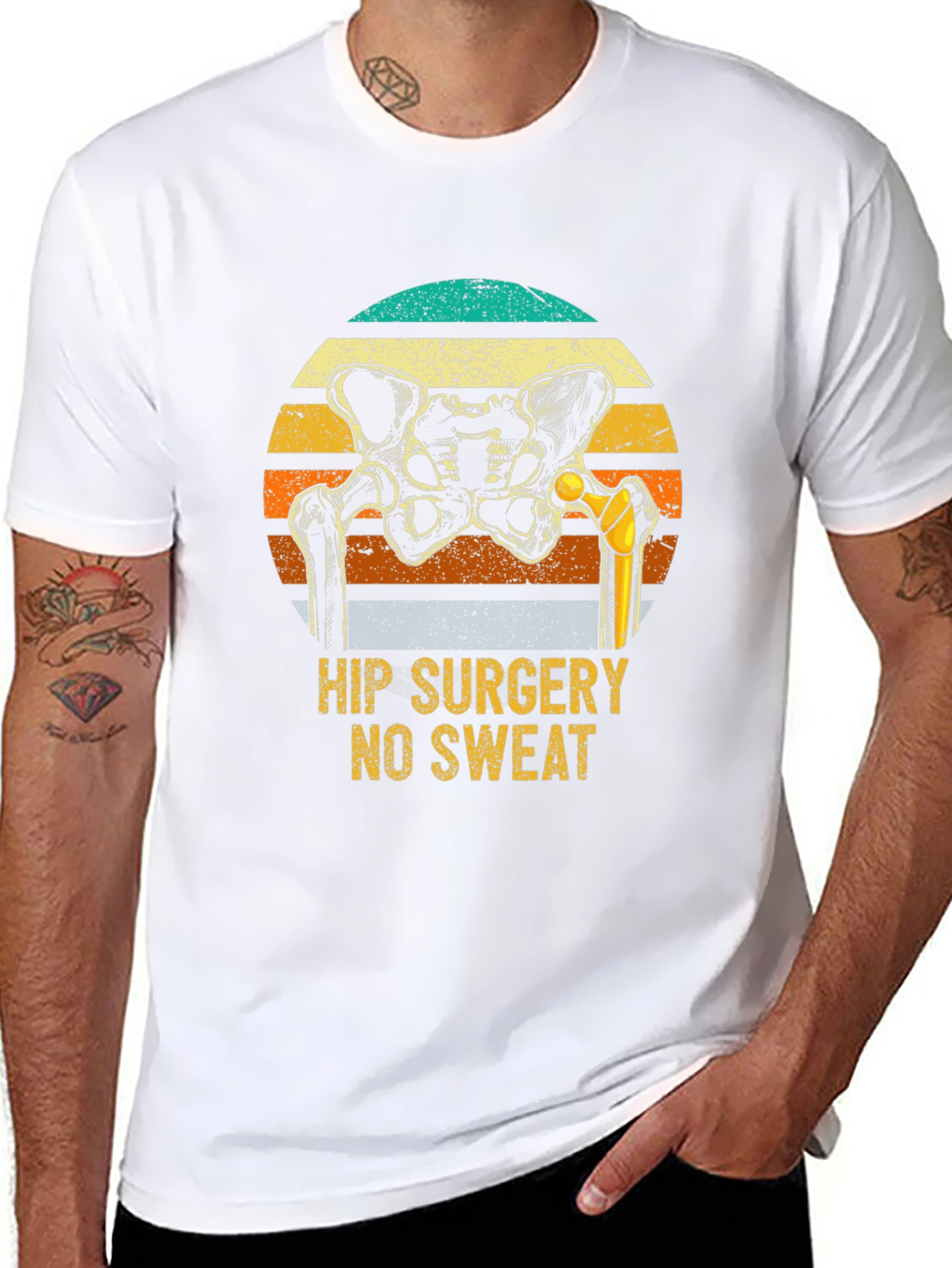 Hip Surgery No Sweat Funny T-Shirt