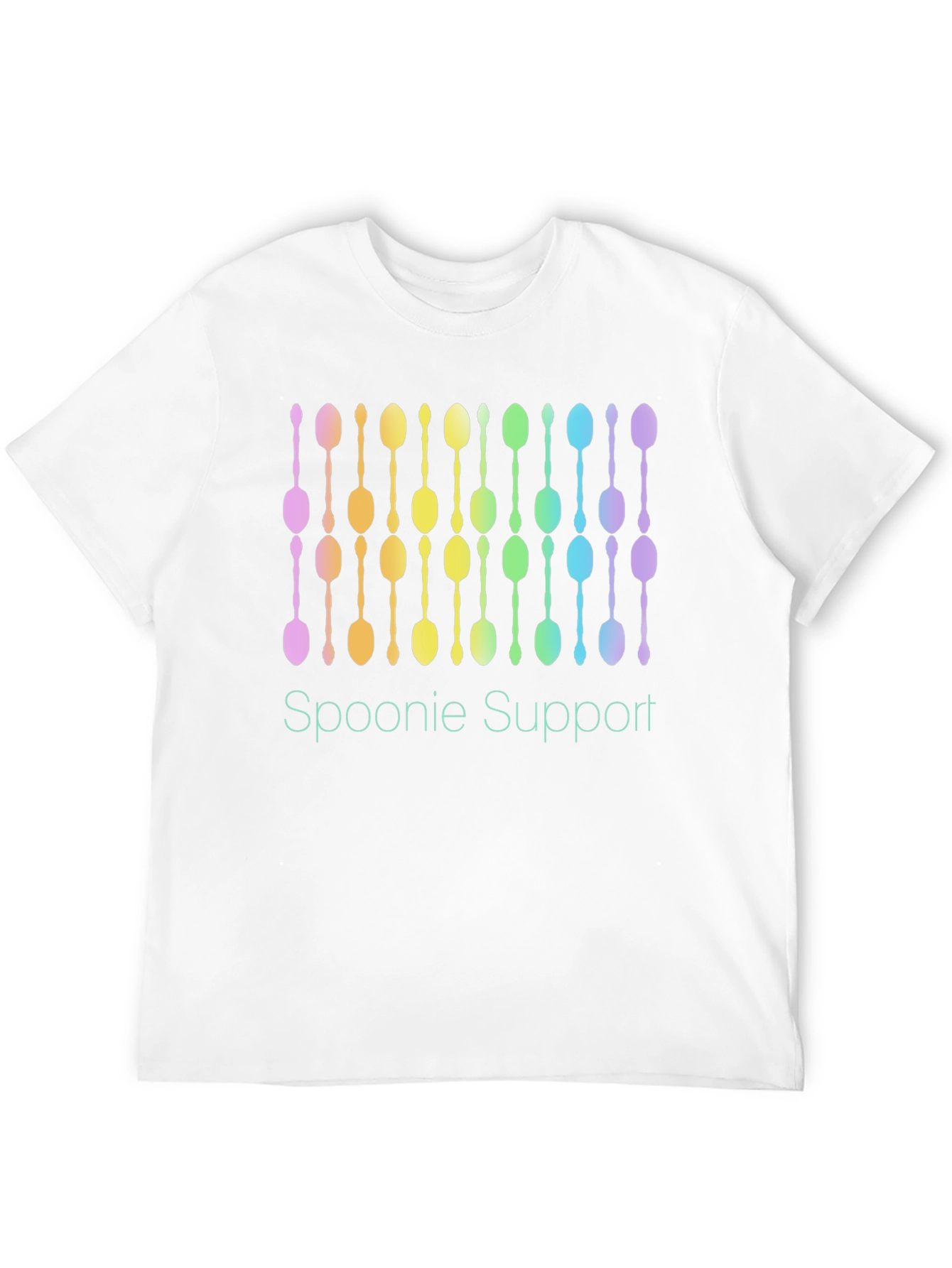Spoonie Support Graphic T-Shirt - Chronic Illness Awareness