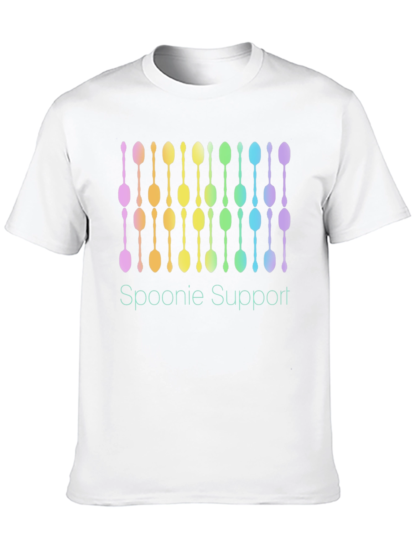 Spoonie Support Graphic T-Shirt - Chronic Illness Awareness