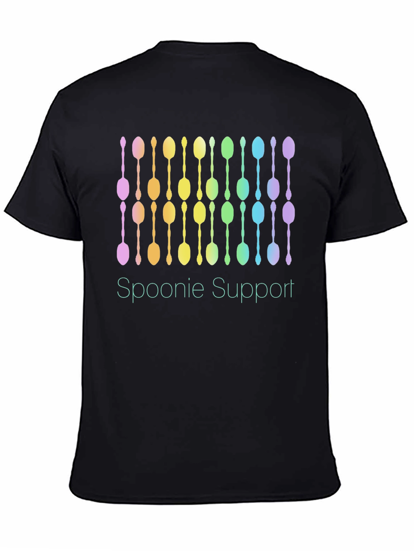 Spoonie Support Graphic T-Shirt - Chronic Illness Awareness