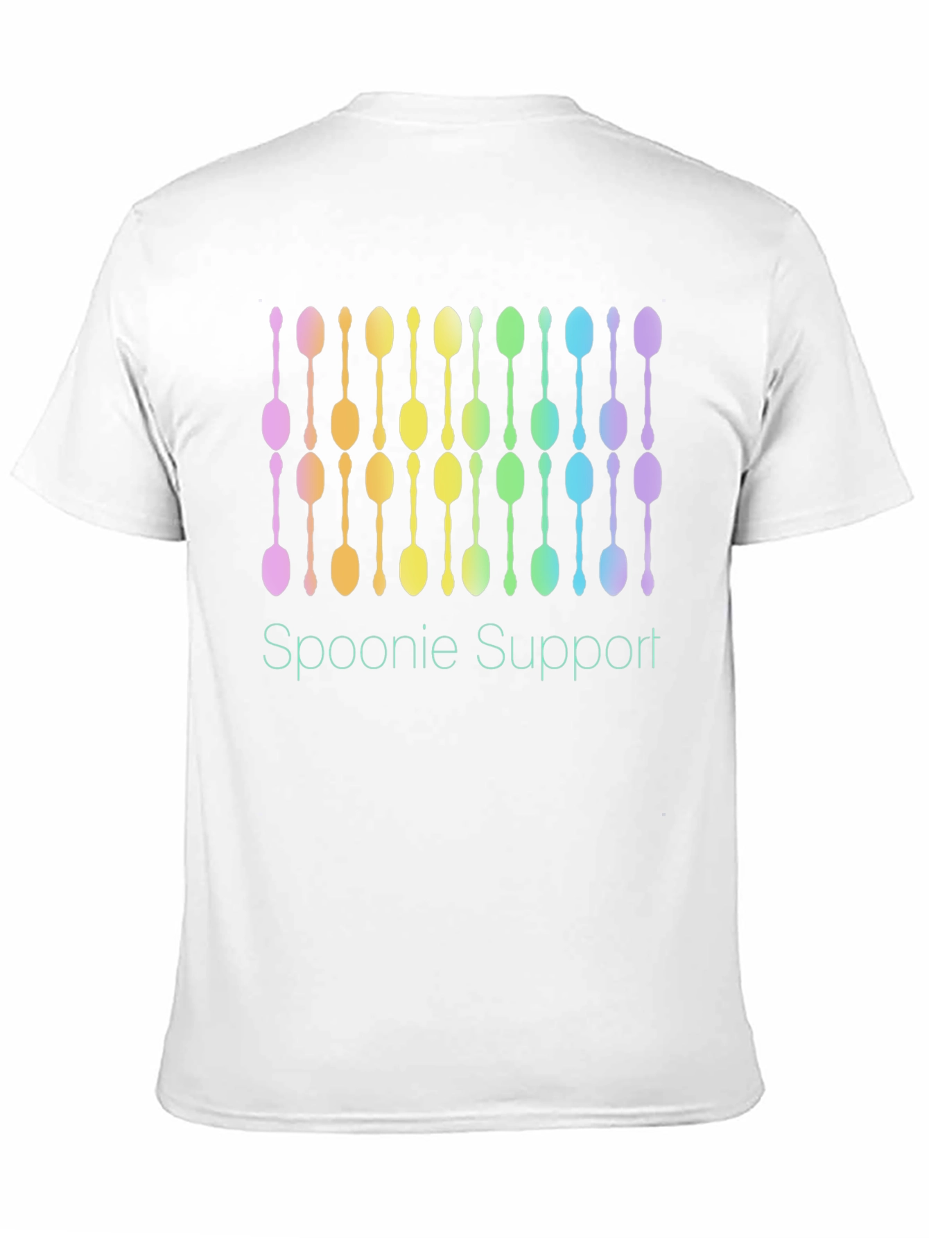 Spoonie Support Graphic T-Shirt - Chronic Illness Awareness