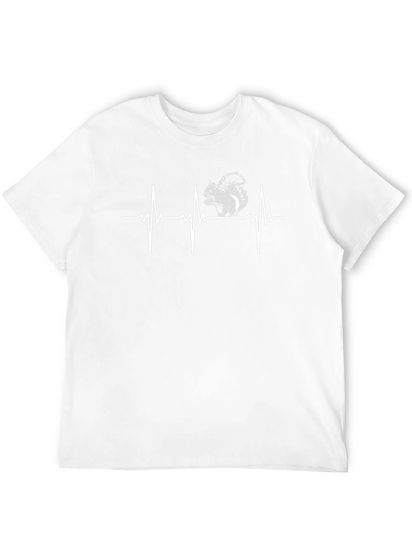 Squirrel Heartbeat Graphic T-Shirt