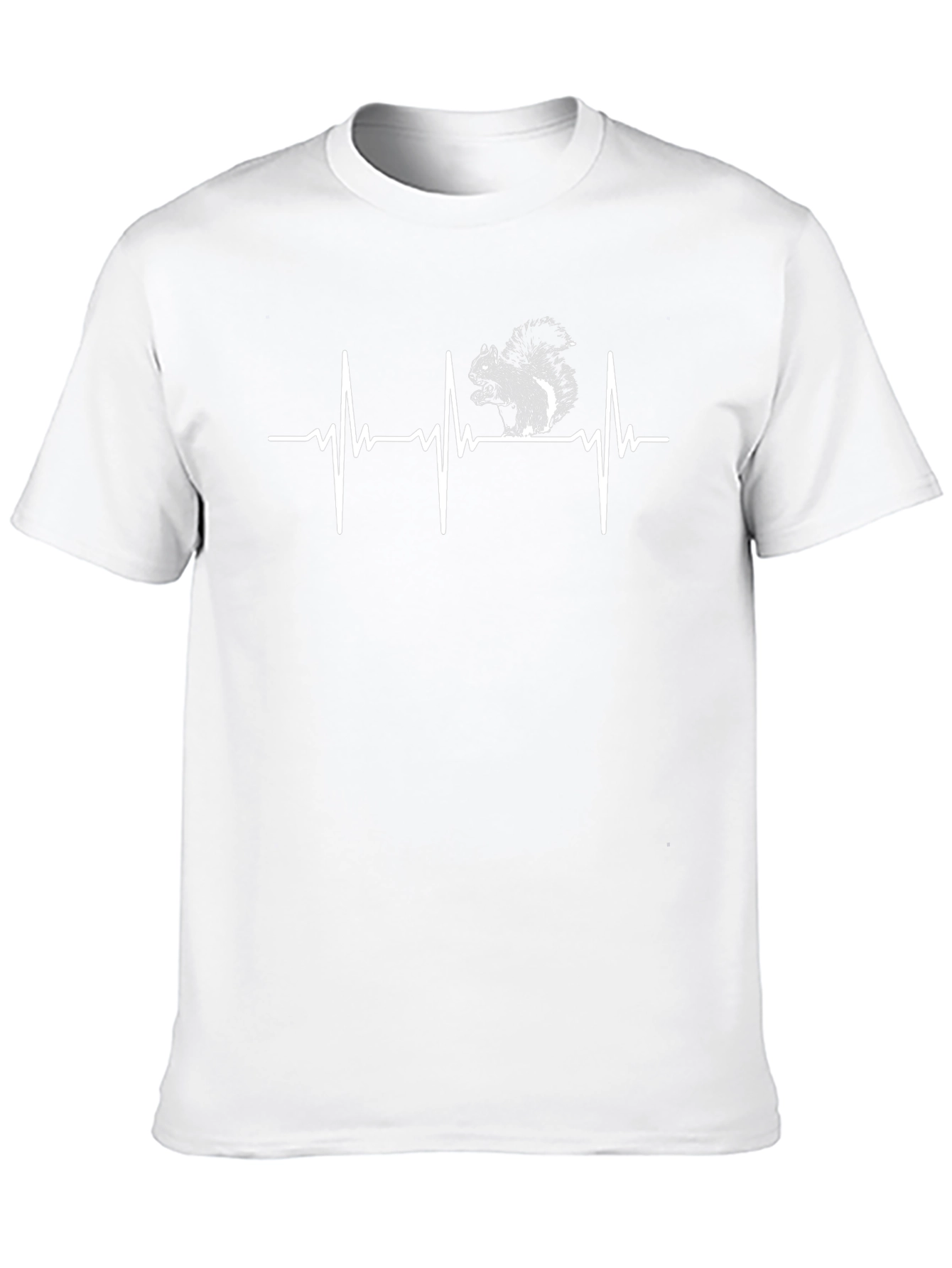 Squirrel Heartbeat Graphic T-Shirt