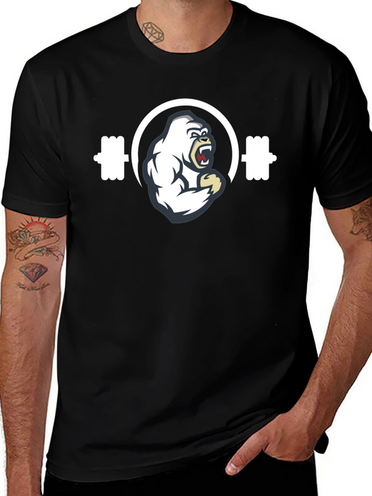 Gym Gorilla Black T-Shirt