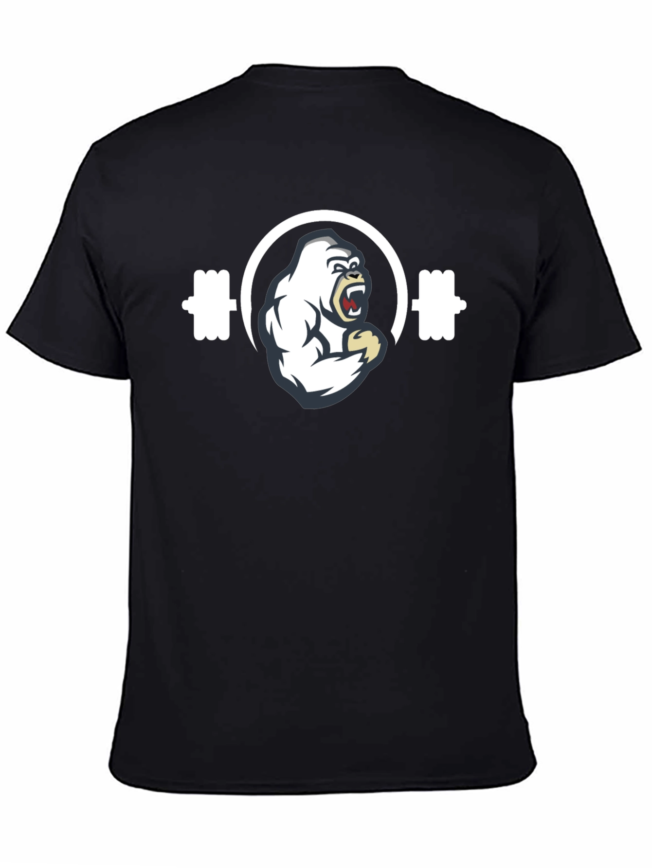 Gym Gorilla Black T-Shirt