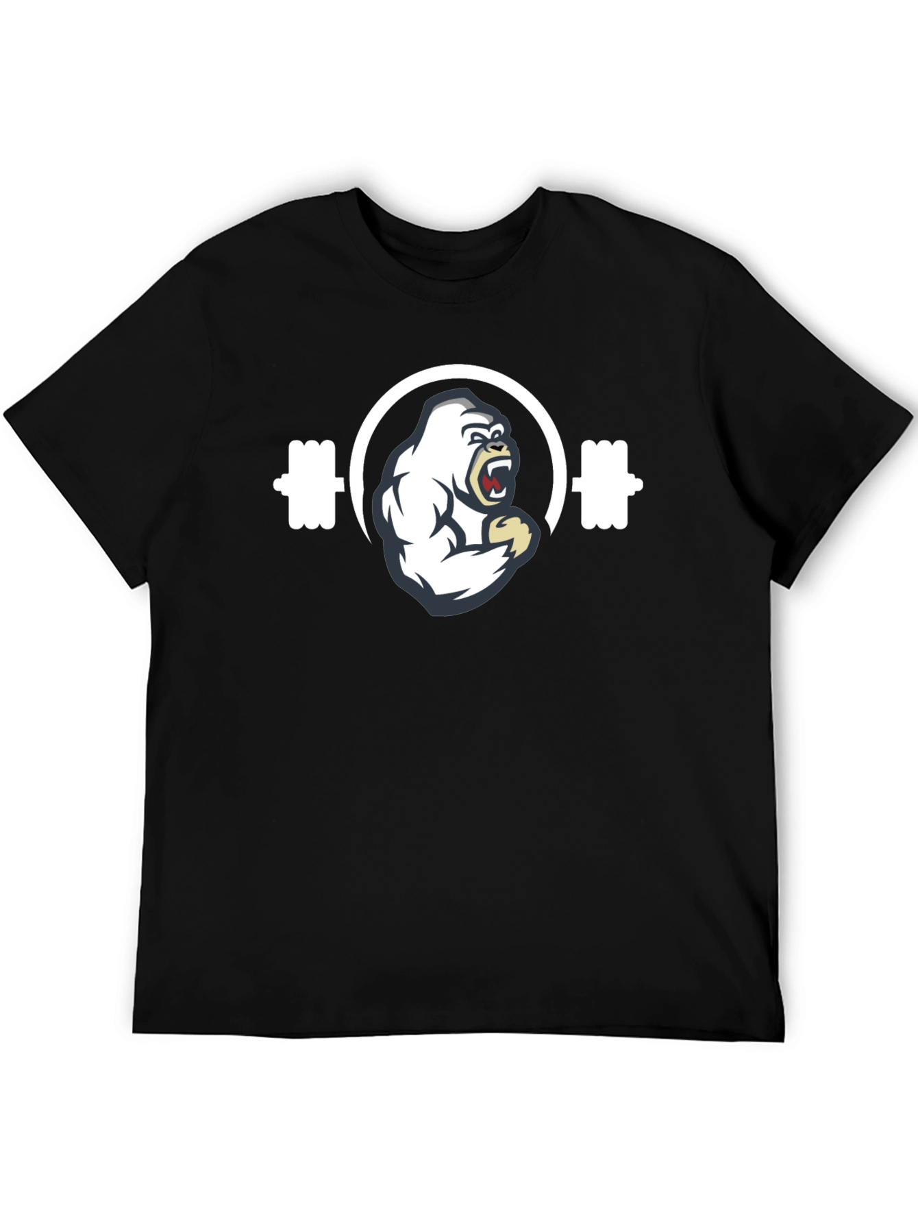 Gym Gorilla Black T-Shirt