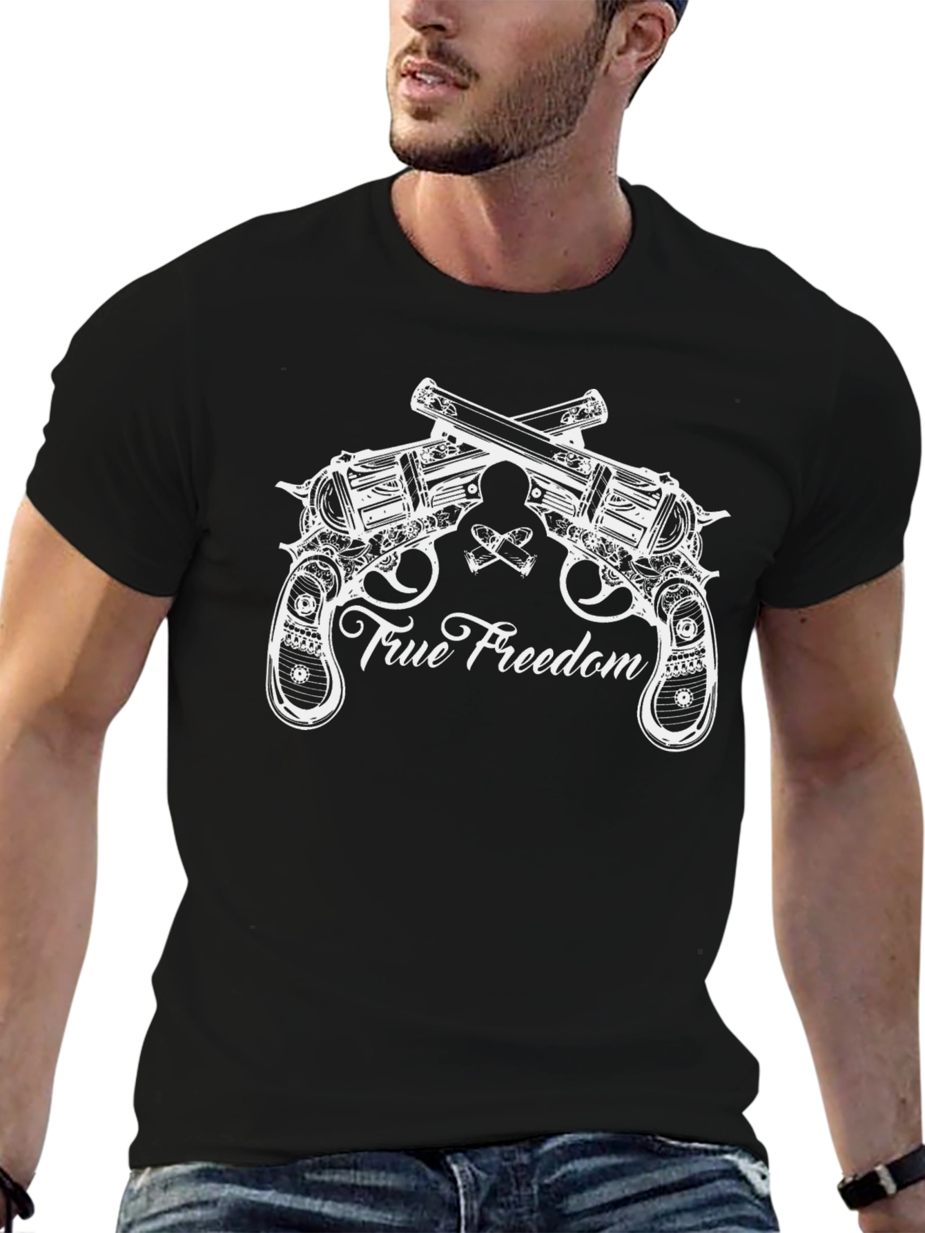 True Freedom Revolver Graphic Tee