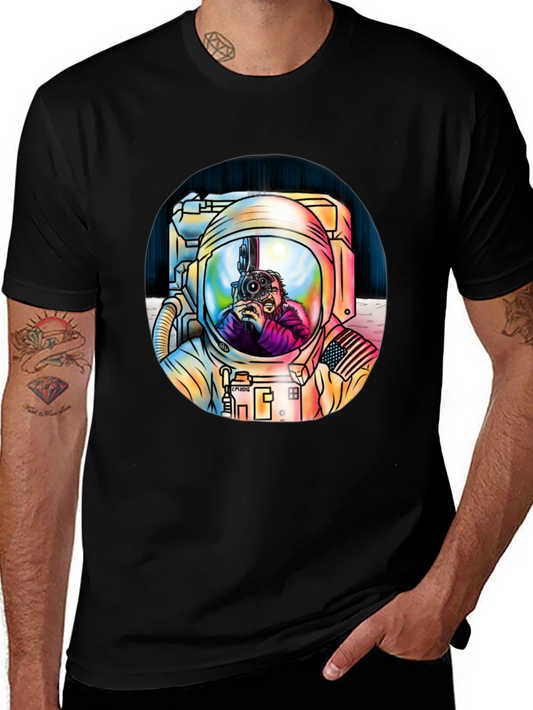Astronaut Photographer Graphic Tee