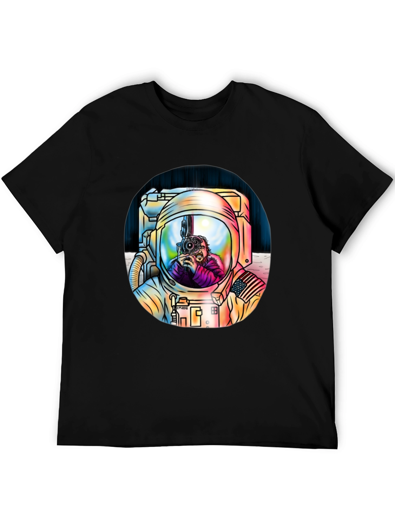 Astronaut Photographer Graphic Tee
