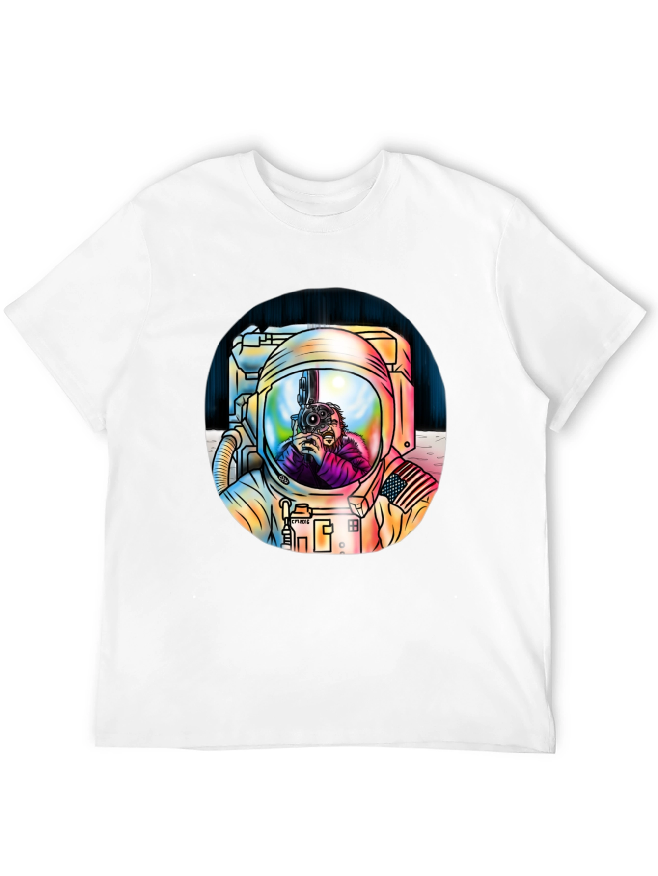 Astronaut Photographer Graphic Tee